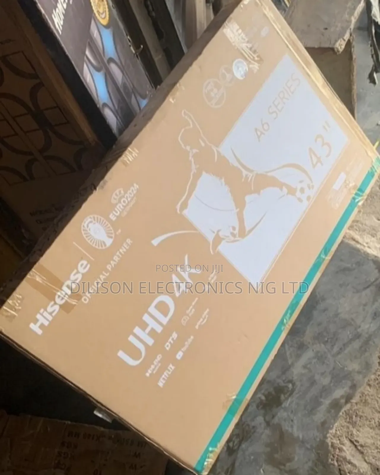 Brand New Hisense 43" Energy Saving Uhd Smart Tv