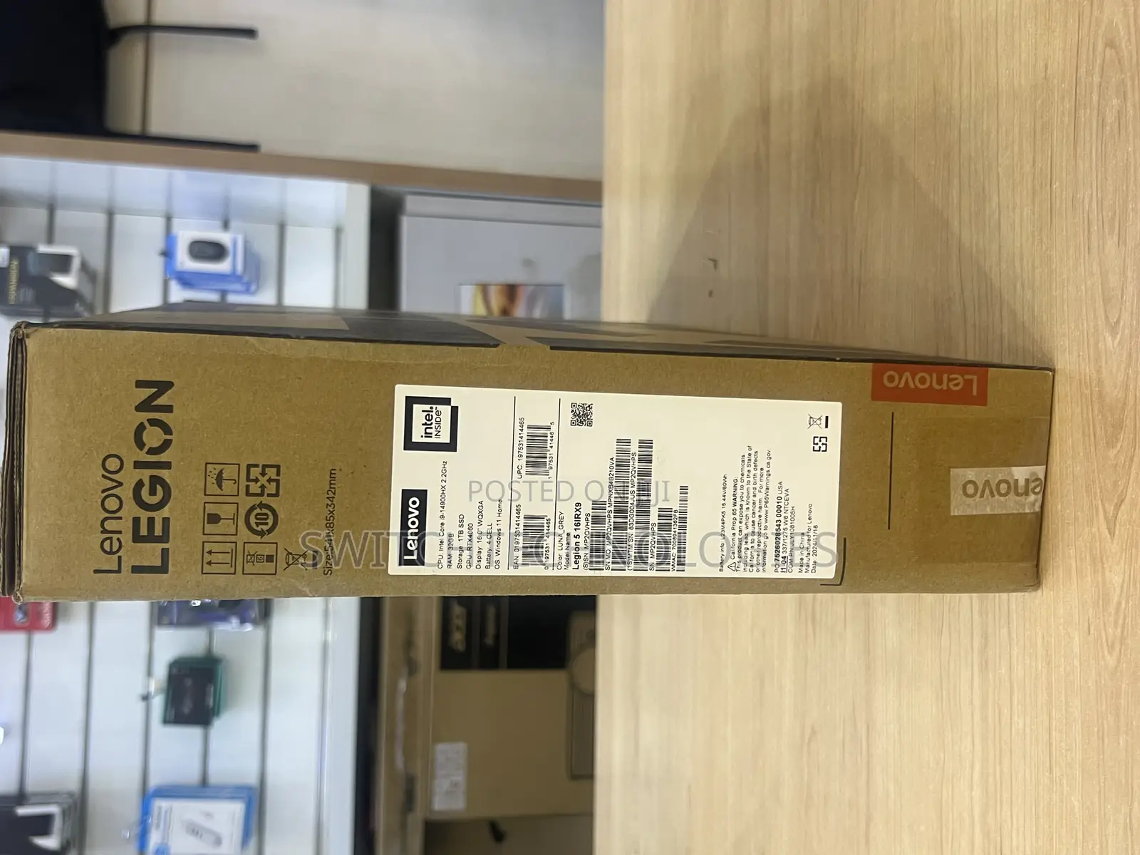 New Laptop Lenovo Legion 5 32GB Intel Core I9 SSD 1T