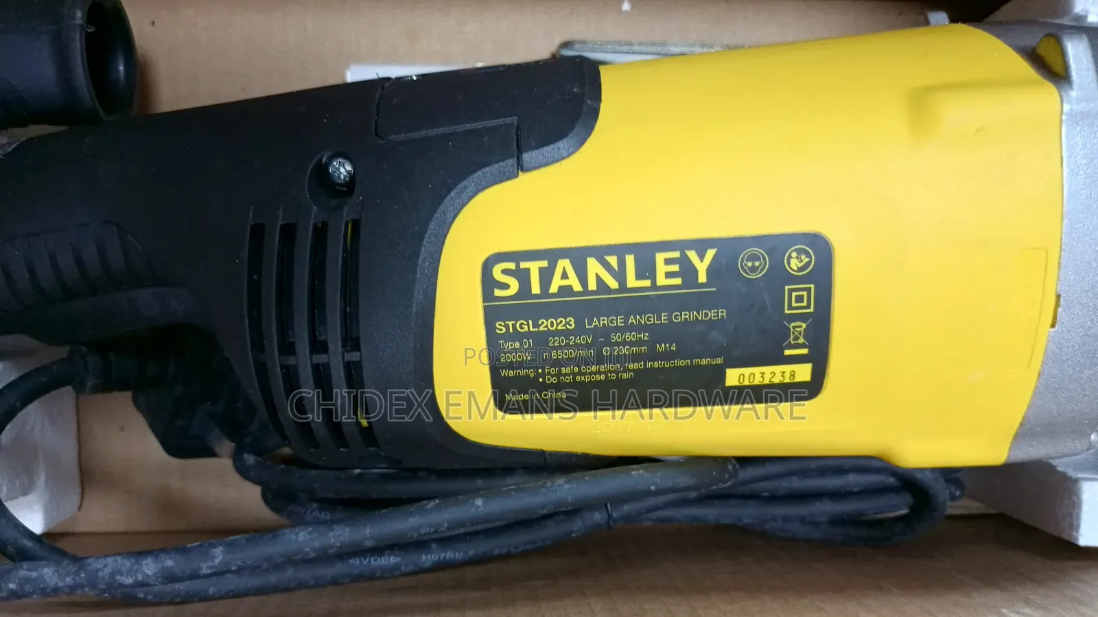 Stanley 9" 2000w Large Angle Grinder