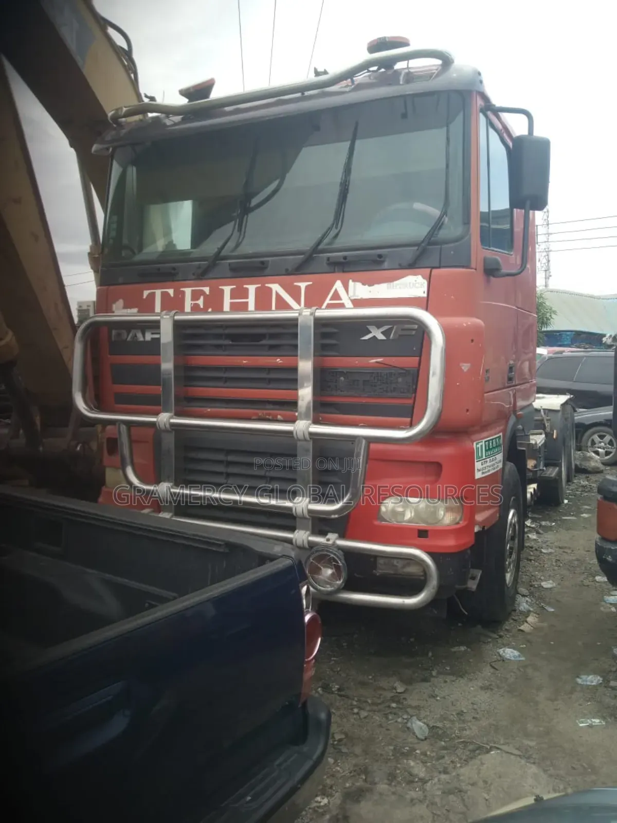 Foreign Used Daf Xf Trailer/Tractor Head 10 Tyres