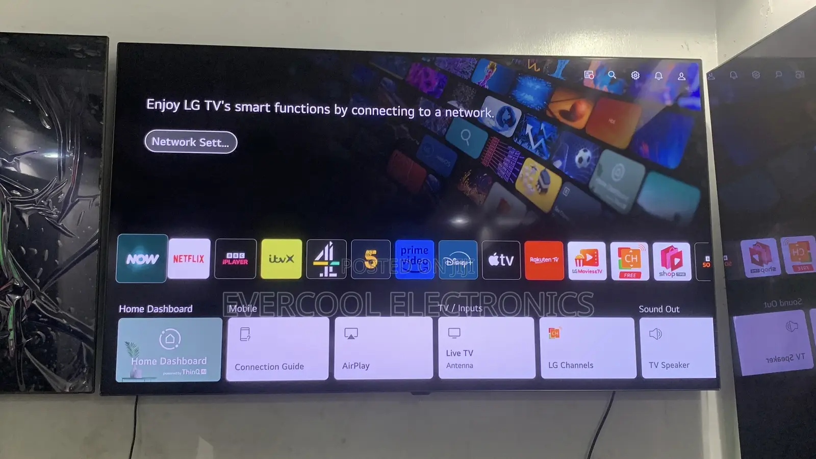 Sleek 2022 55” Lg Oled A2 Evo Smart Tv With Evo