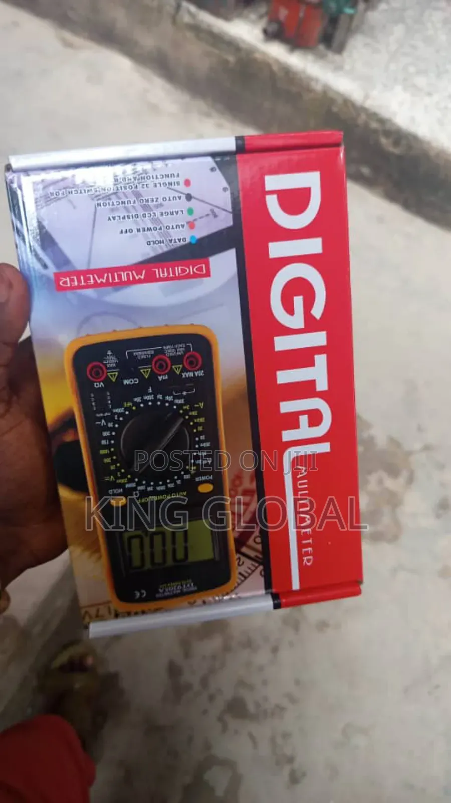 Digital Muitimeter Digital Precision Multimeter Ac/Dc Tester