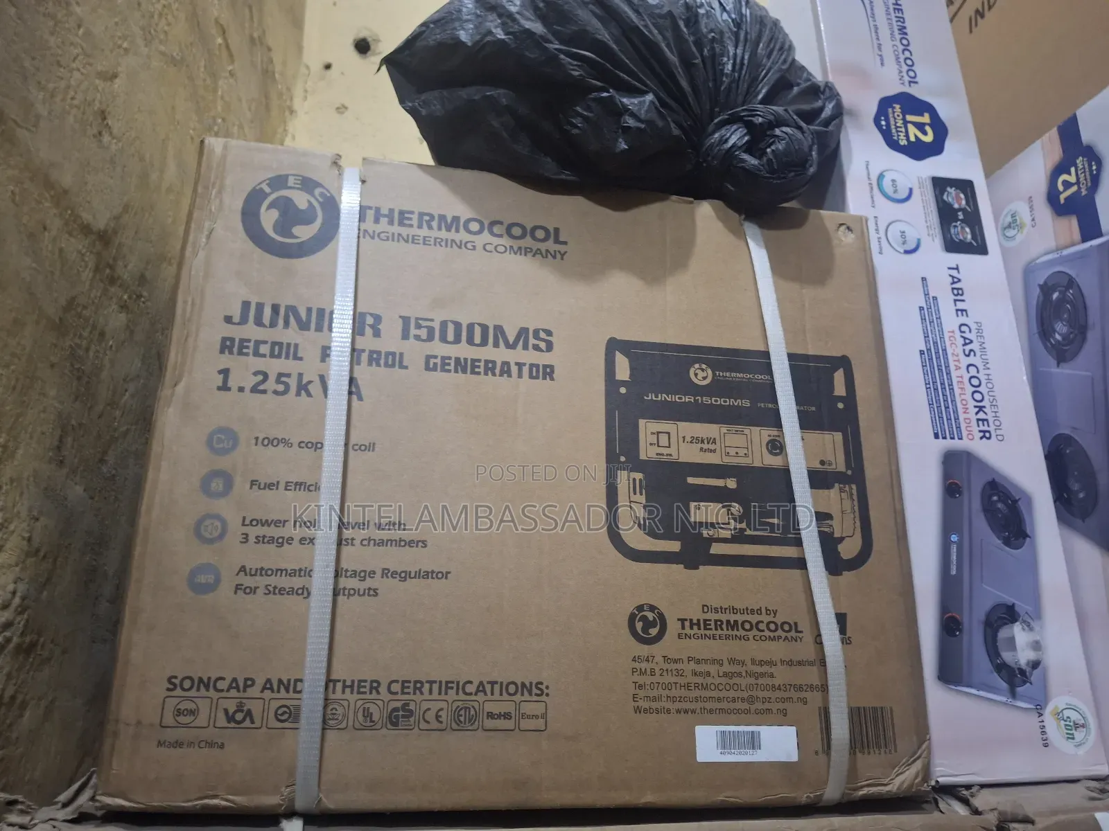 Thermocool Generator - 1.25kva
