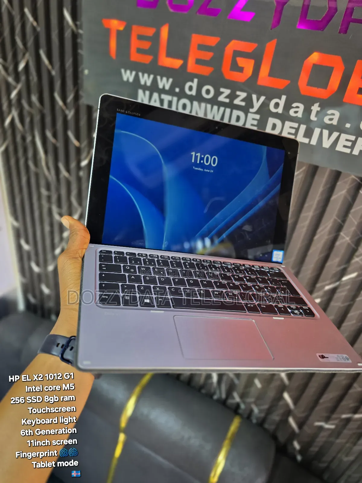 Laptop HP EliteBook X2 1012 G1 8GB Intel Core I5 SSD 256GB