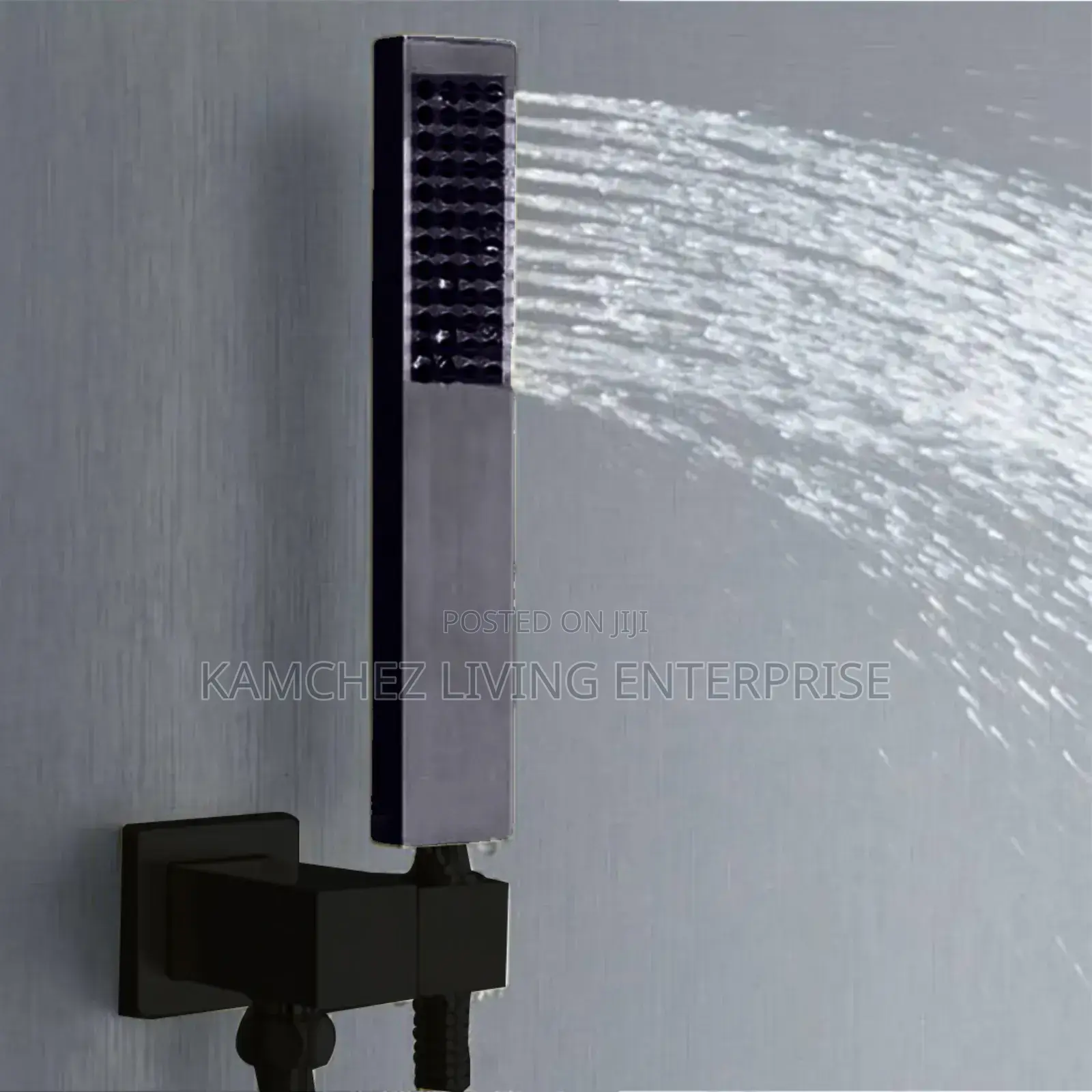 Black Conduit Shower Kit – 3-Way Valve Set