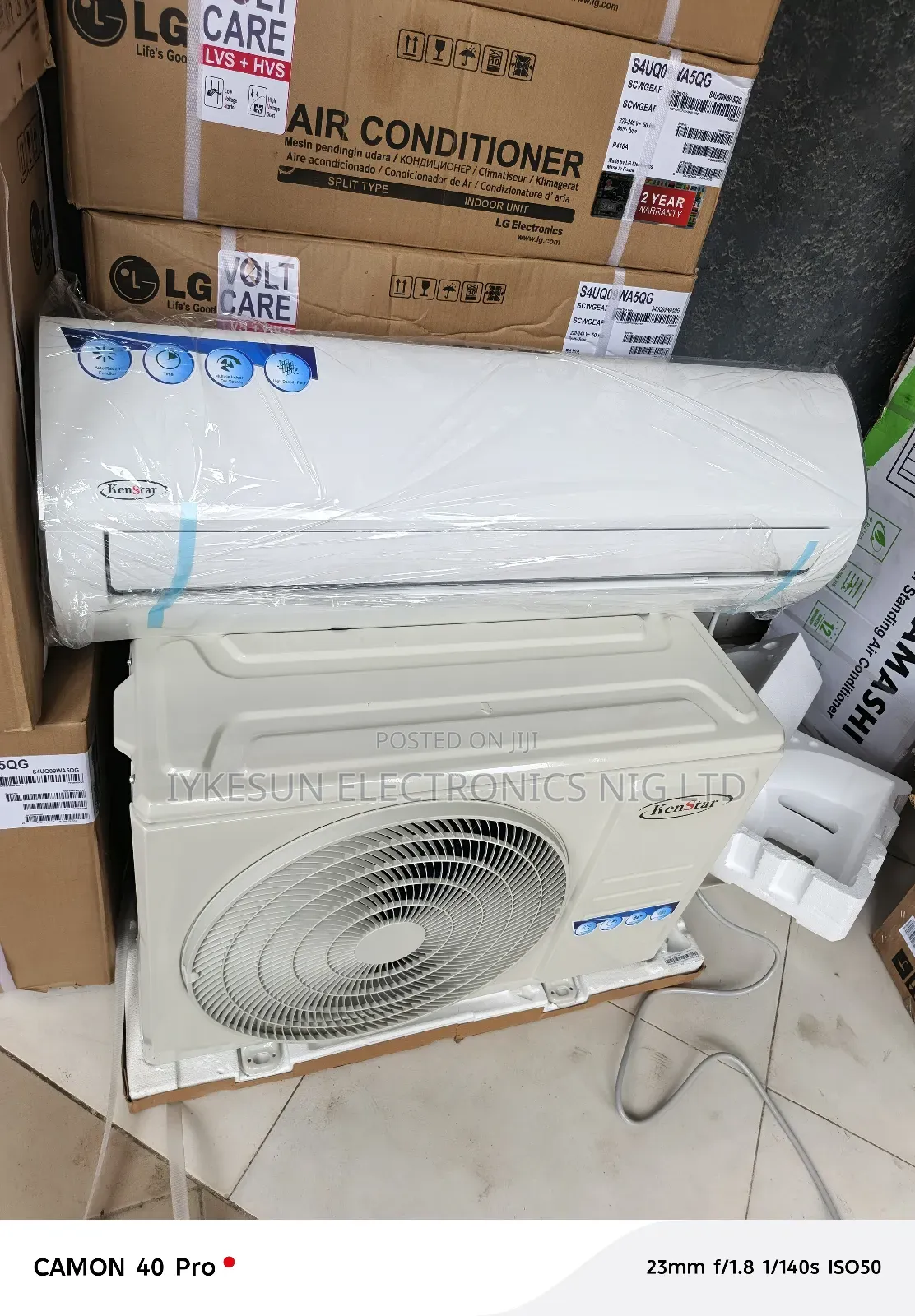 Original Kenstar 2 Hp R410a Air Conditioner Split Unit