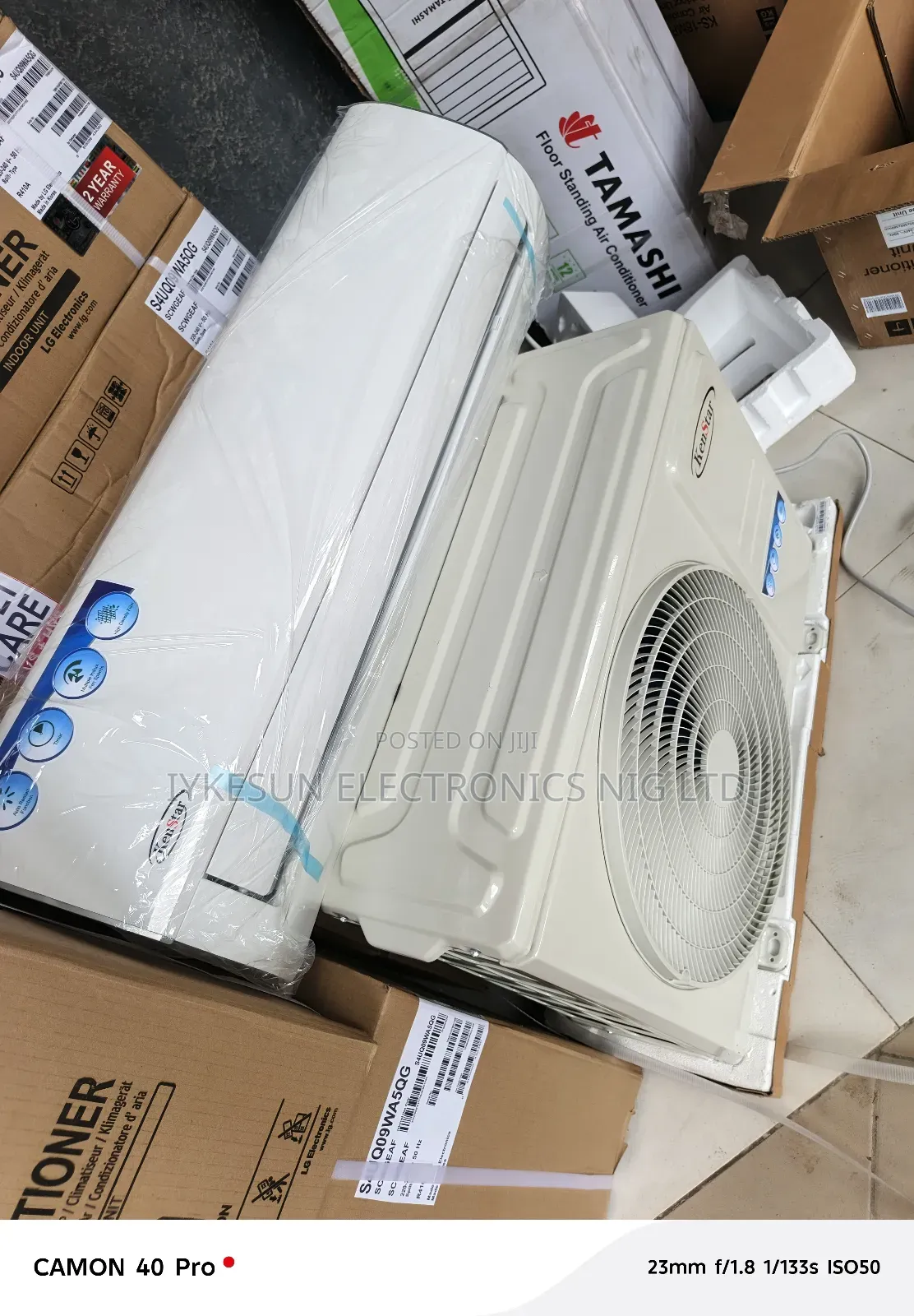 Original Kenstar 2 Hp R410a Air Conditioner Split Unit