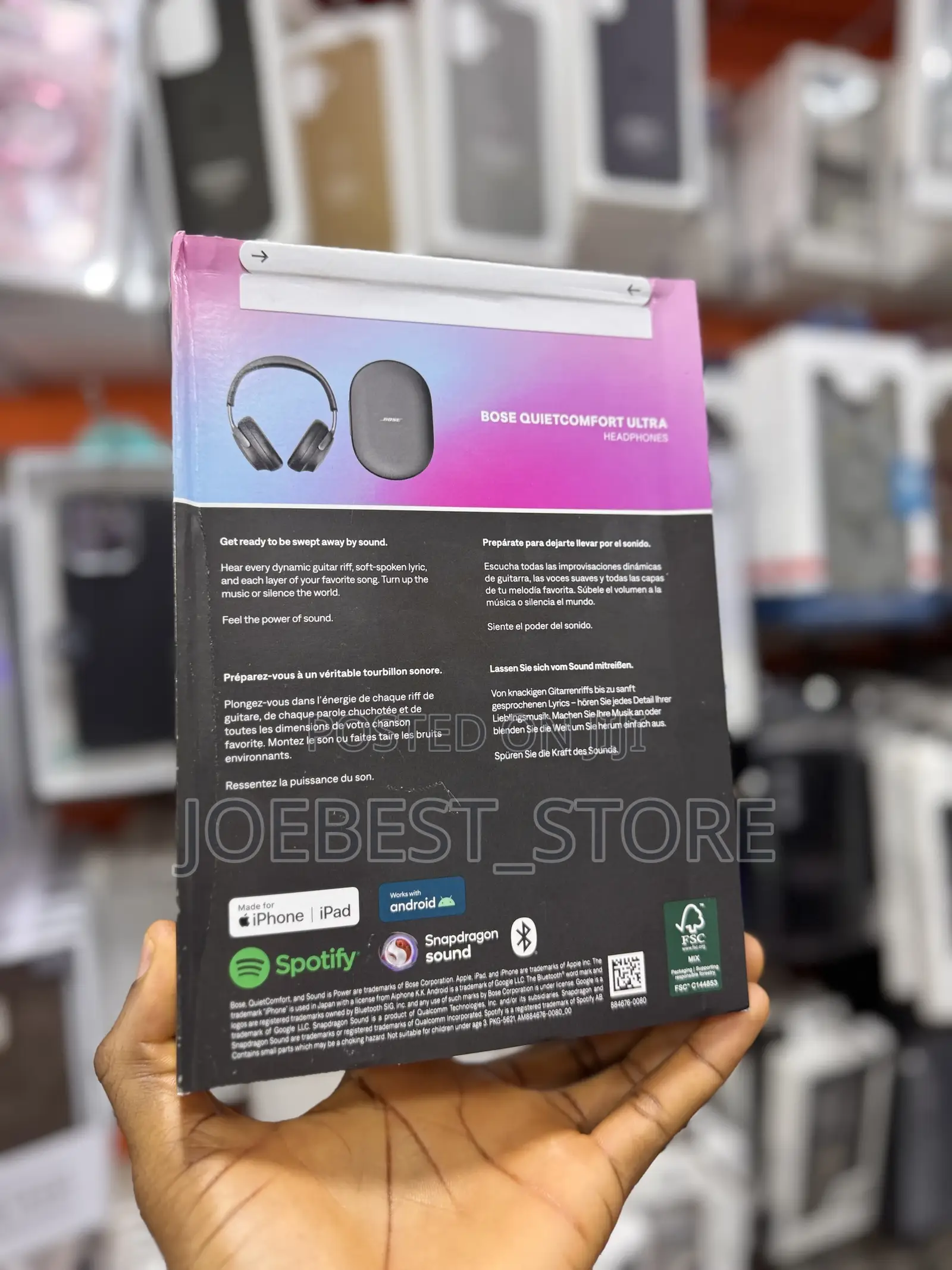 Bose Quietcomfort Ultra Noise Cancelling Headphones