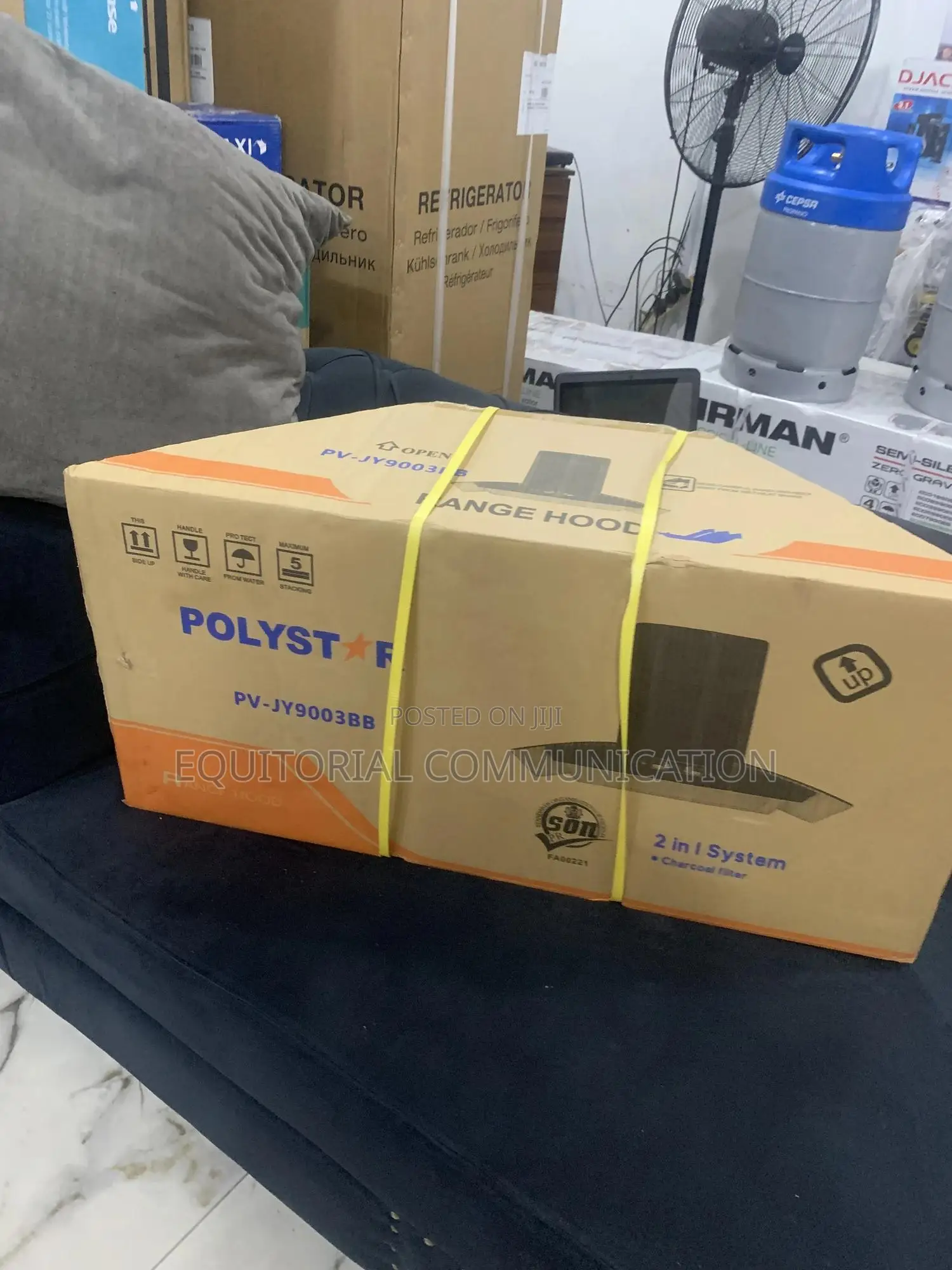 Luxury Look: Polystar Pv-Jy9003bb Chimney Hood