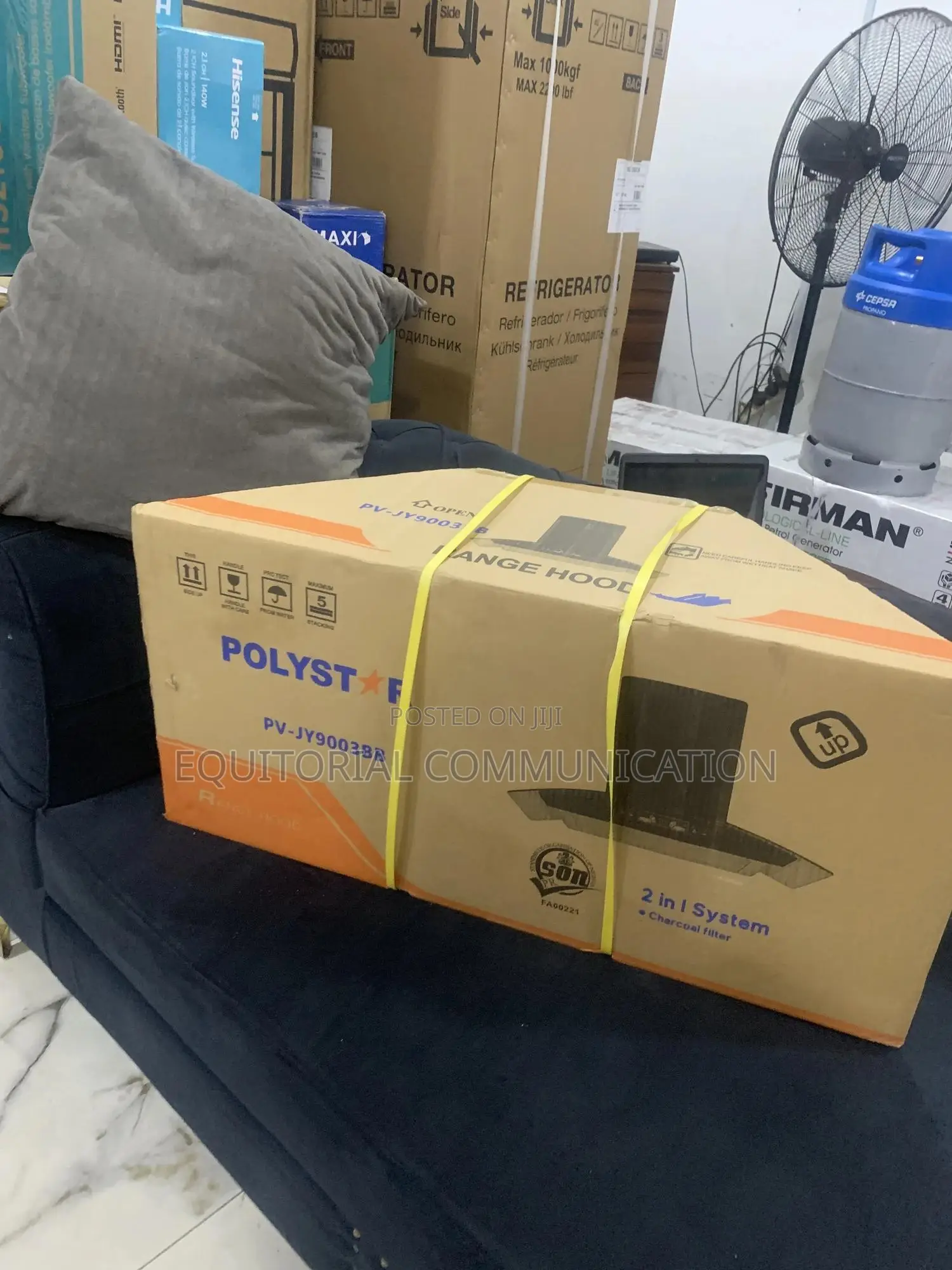 Premium Glass Cooker Hood – Polystar Brand Pv-Jy9003bb