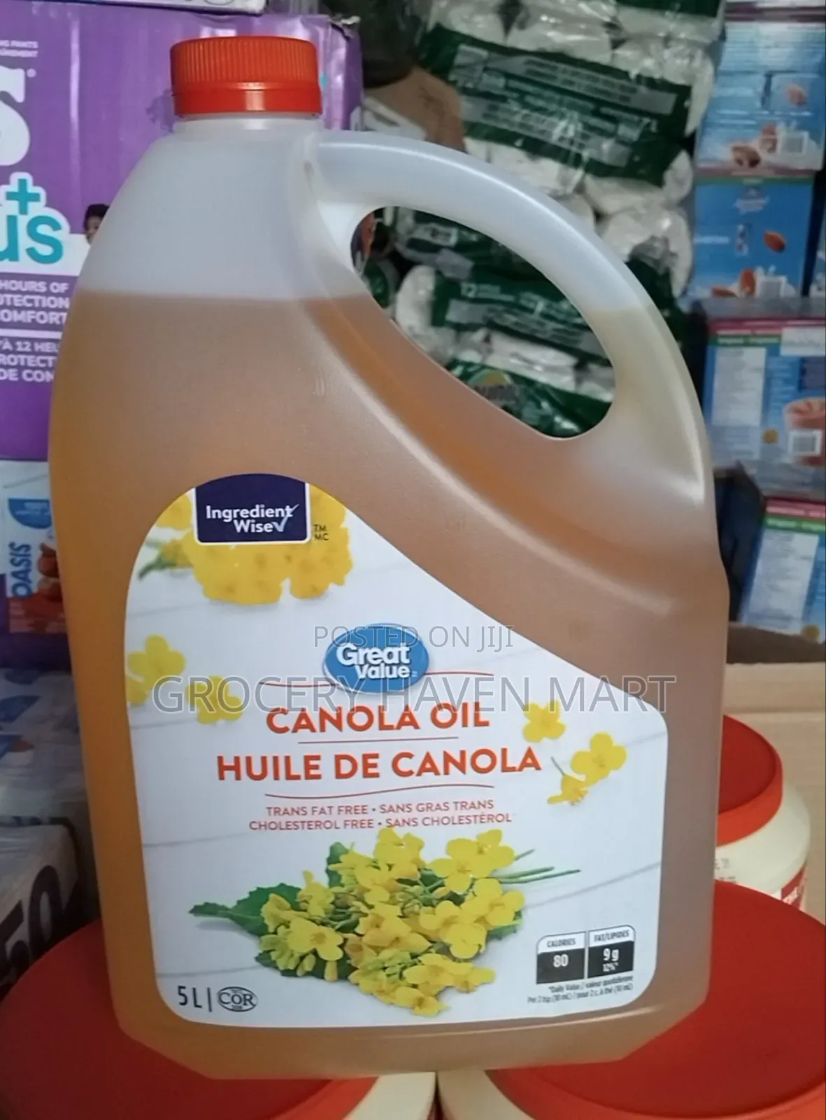 Great Value Canola Oil 5 Liters