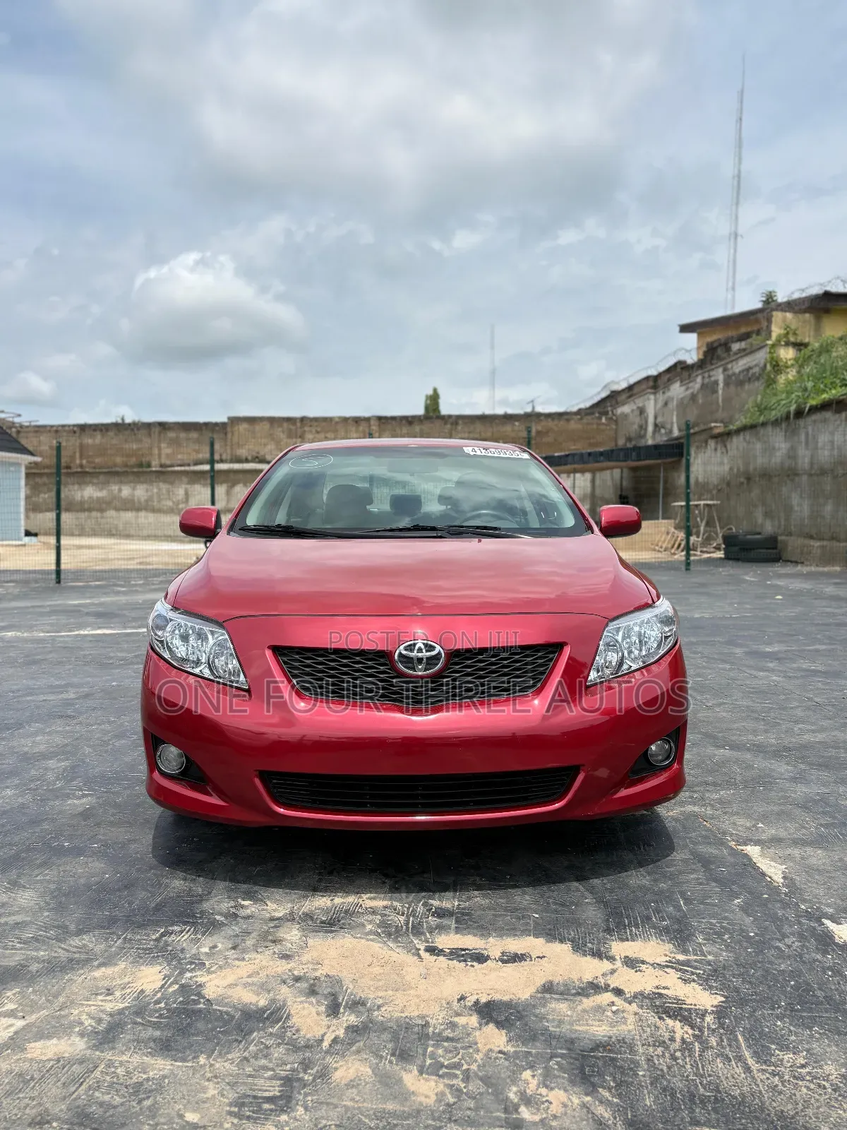 Toyota Corolla LE 4dr Sedan (1.8L 4cyl 4A) 2010 Red