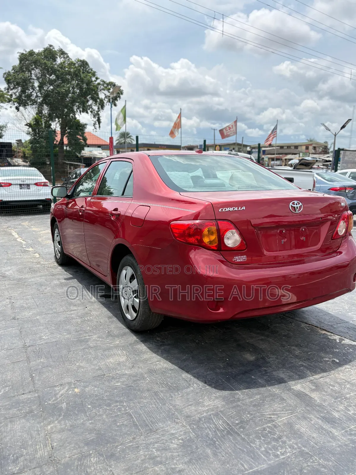 Toyota Corolla LE 4dr Sedan (1.8L 4cyl 4A) 2010 Red