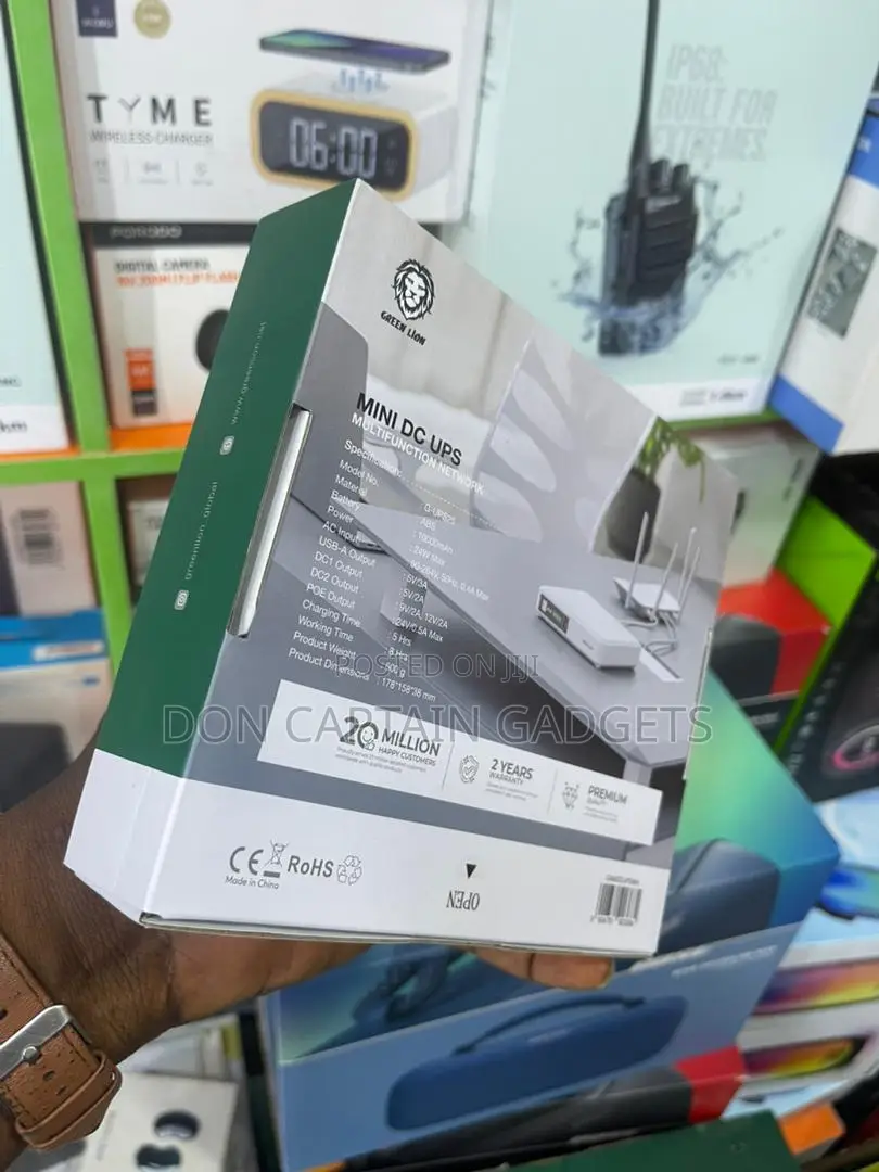 Green Lion Mini Dc Ups 10000mah 8hrs