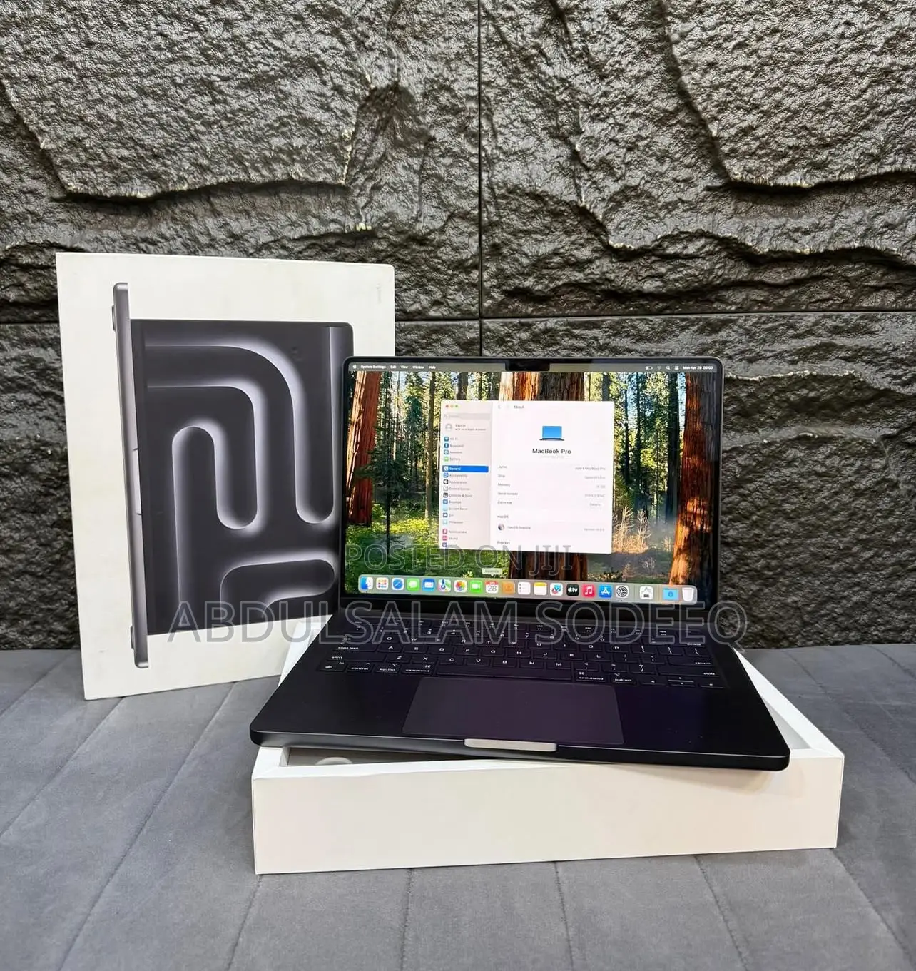 Apple MacBook Pro 2024 M3 Max 16-Inch 64GB Apple M3 Max SSD 512GB