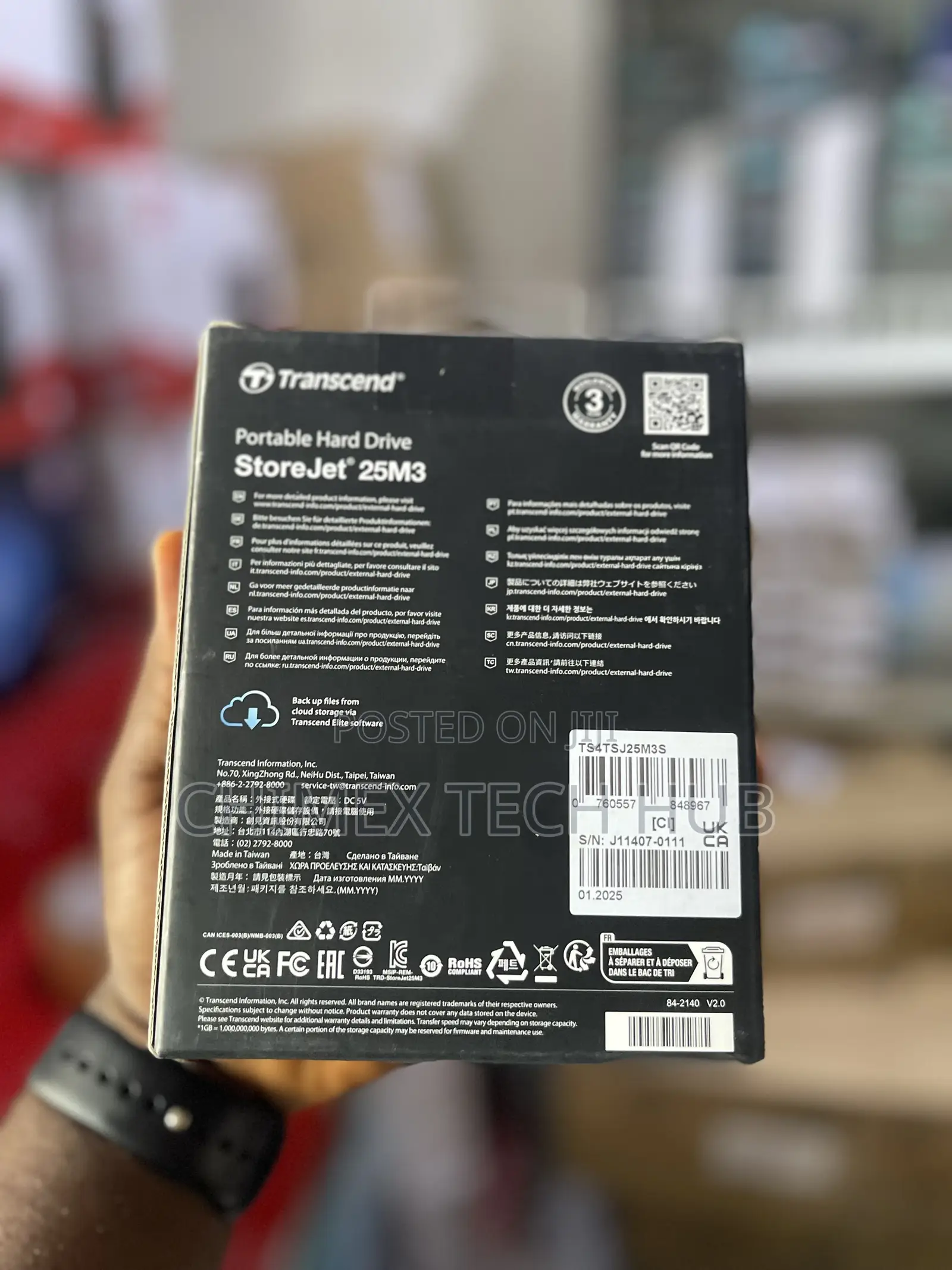 Transcend 4tb Hard Drive
