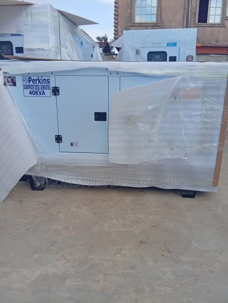 40kva Silent Soundproof Perkins Generator 100% Copper Coil