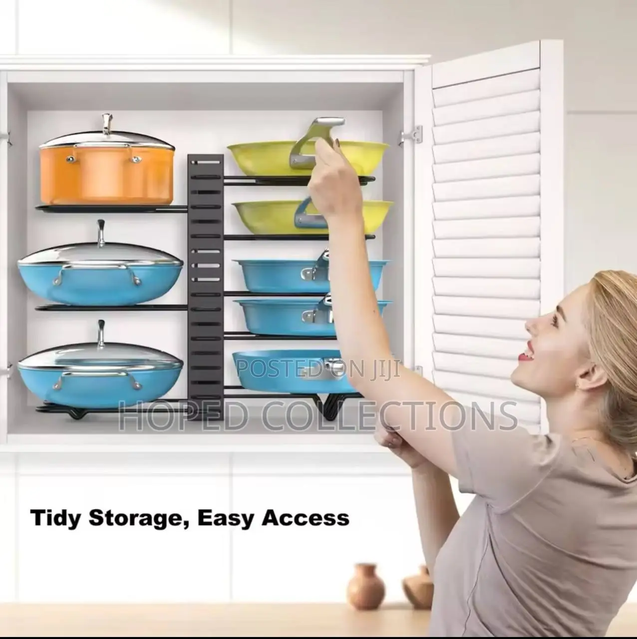 8 Tier Pot Rack