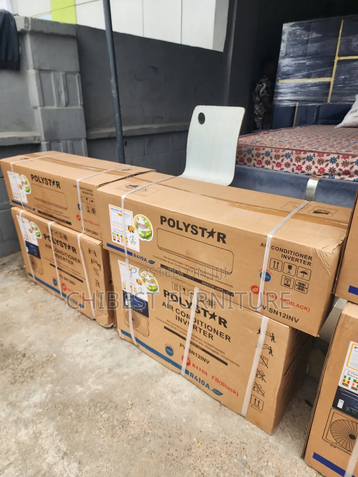 Quality and Original 1.5hp Polystar Brand New Ac.