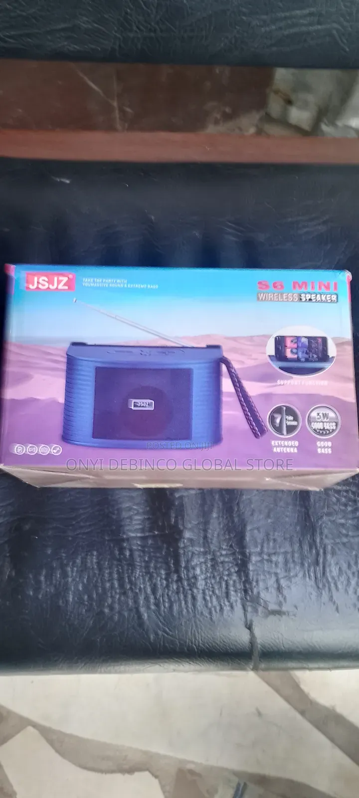 JSJZ Portable Wireless Bluetooth Speaker With Radio
