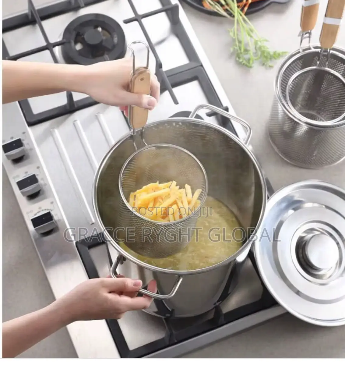 Stainless Steel Pasta Strainer