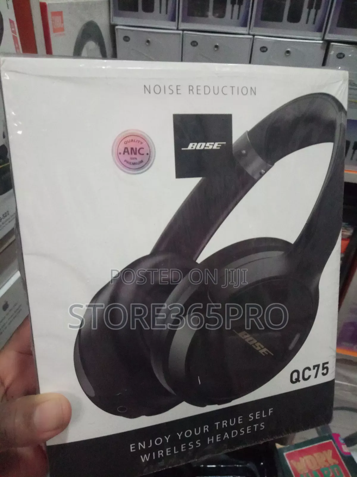Bose Super Bass Noise Canceling Headset Bluetooth Headphone