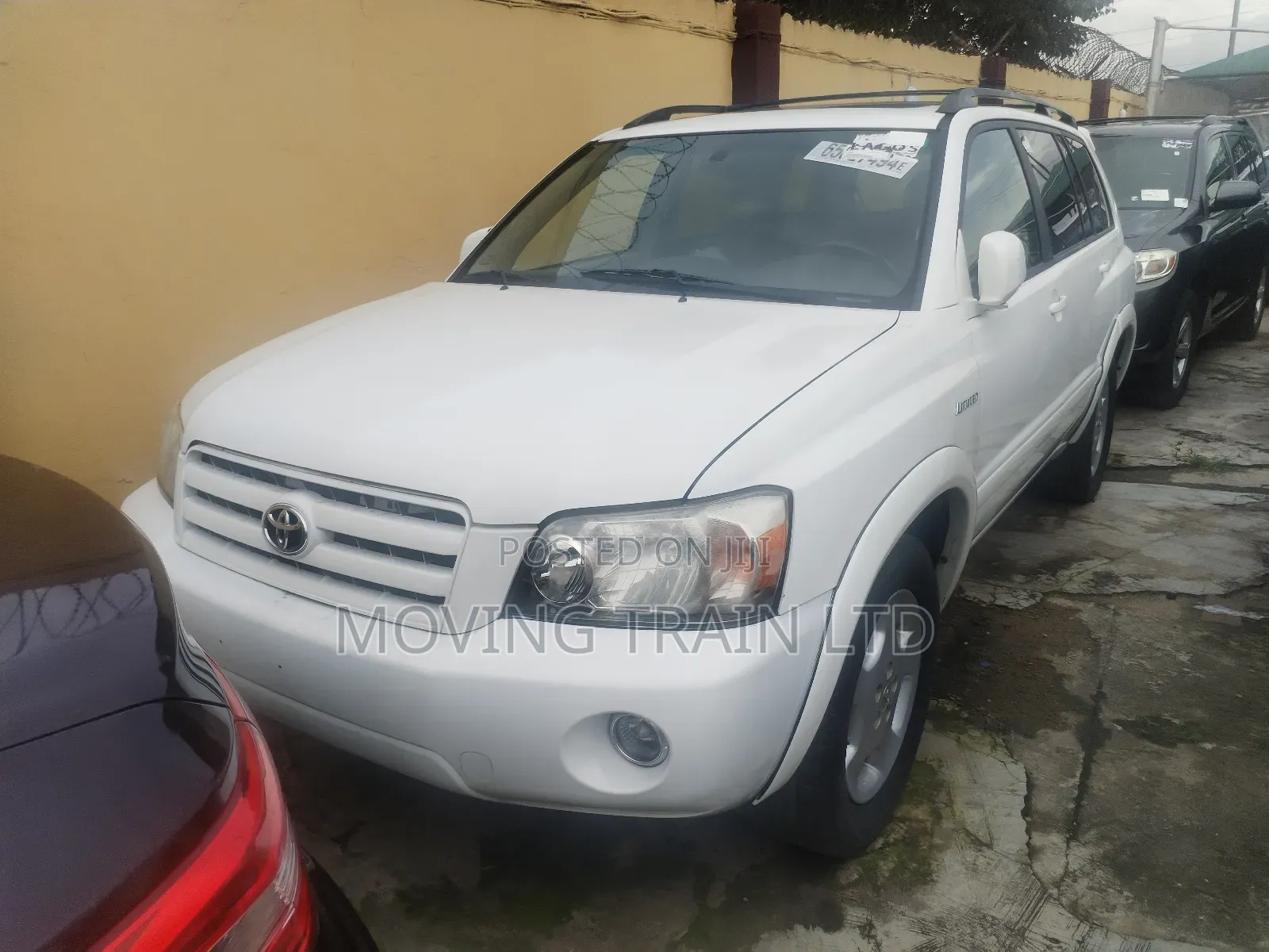 Toyota Highlander Limited V6 4x4 2004 White