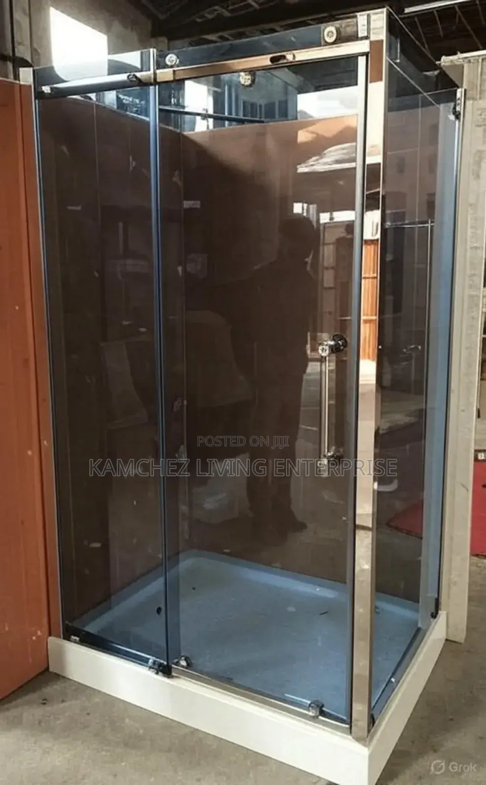 120x90cm Corner Shower Cubicle Enclosure – 8mm Glass