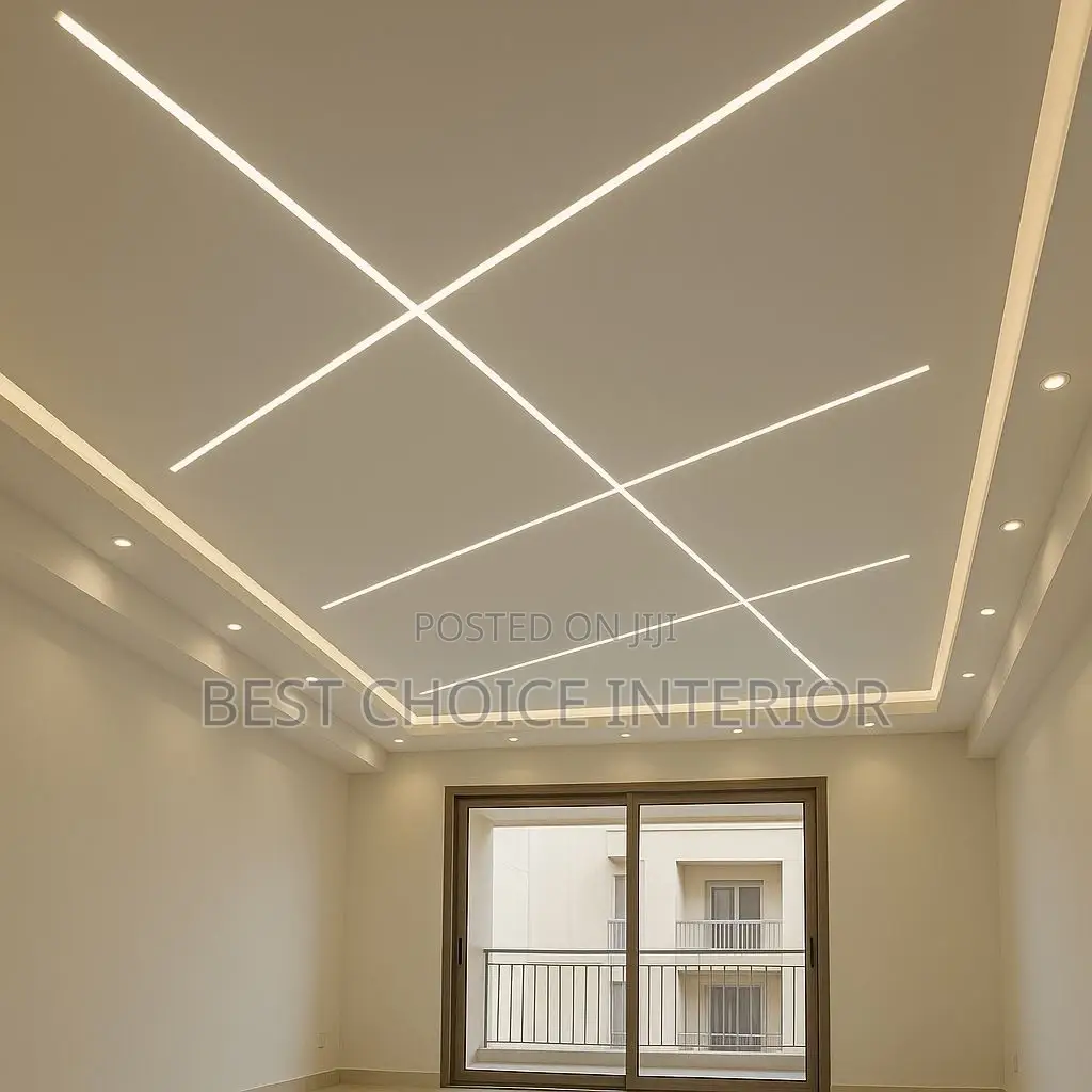 Pop Ceiling and Track Light Design