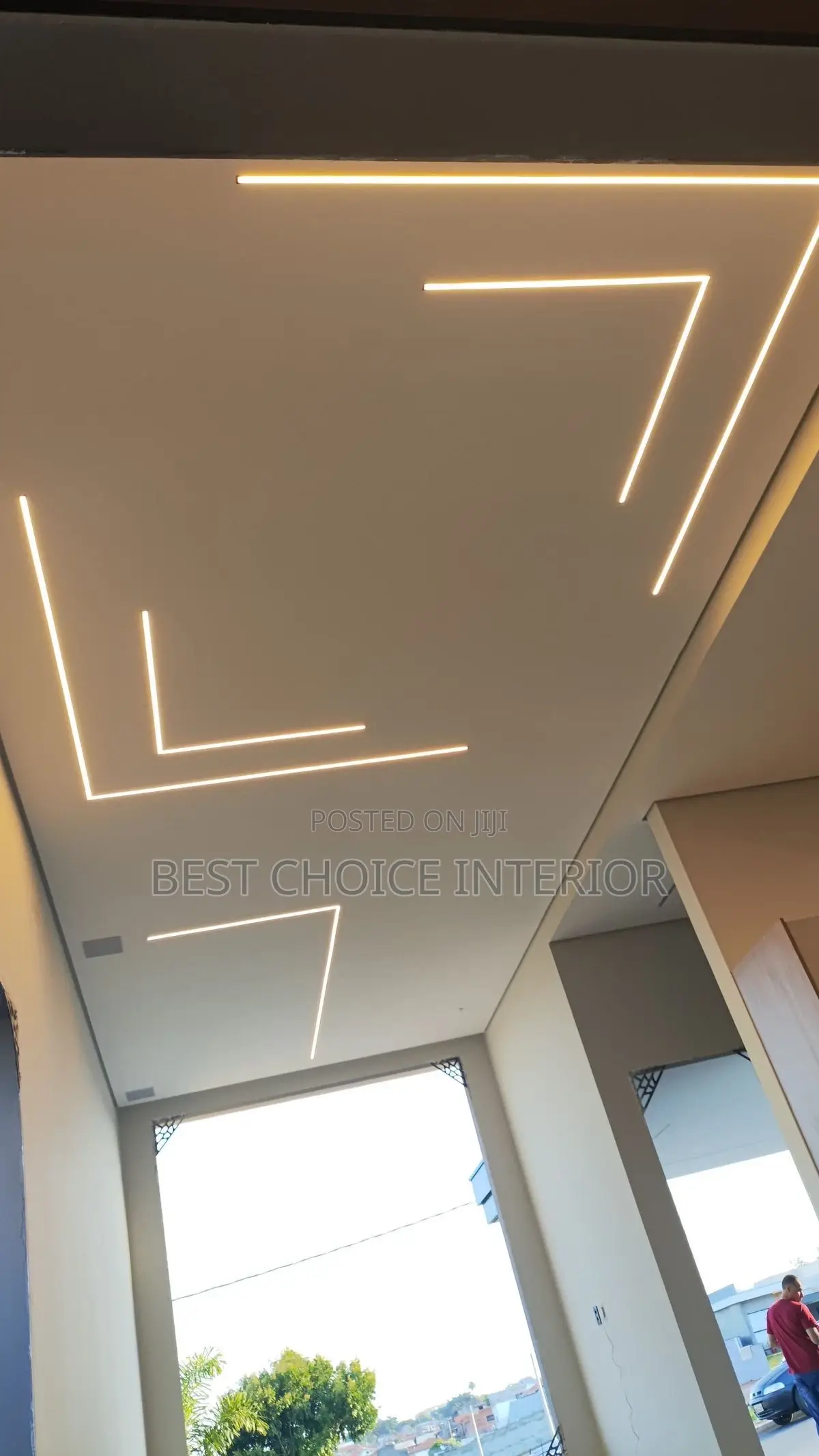 Pop Ceiling and Track Light Design