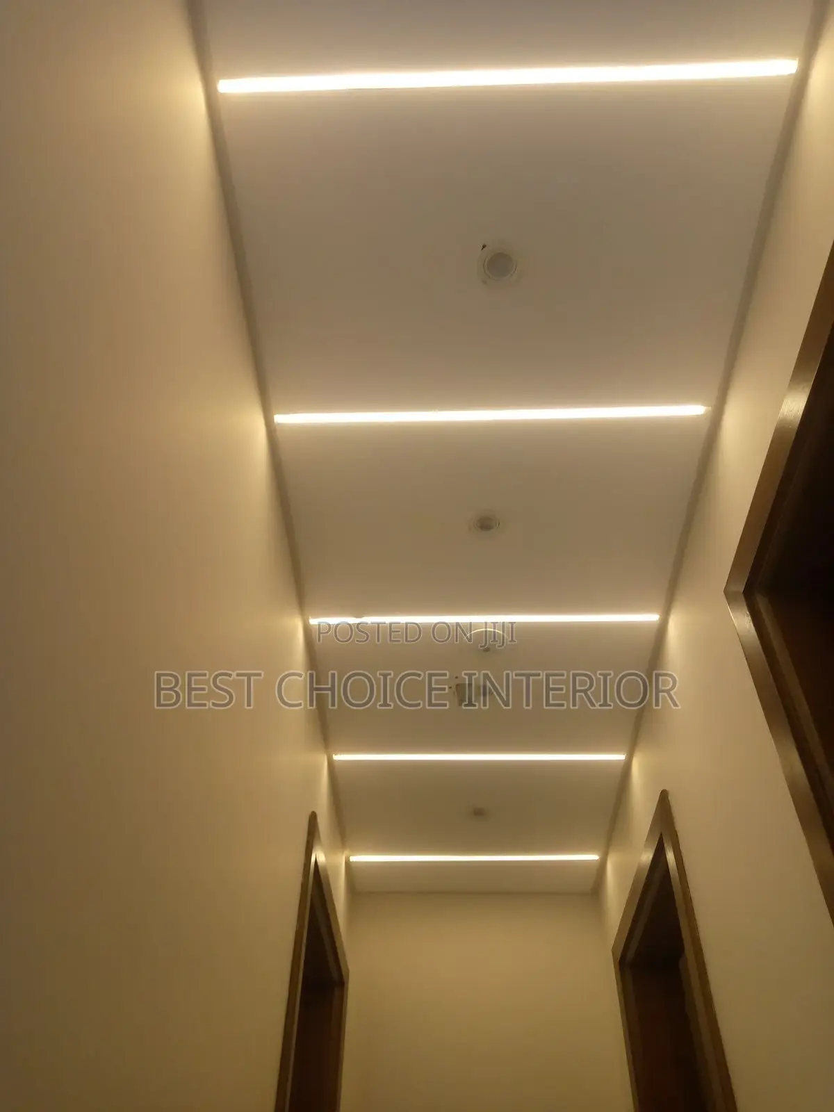 Pop Ceiling and Track Light Design