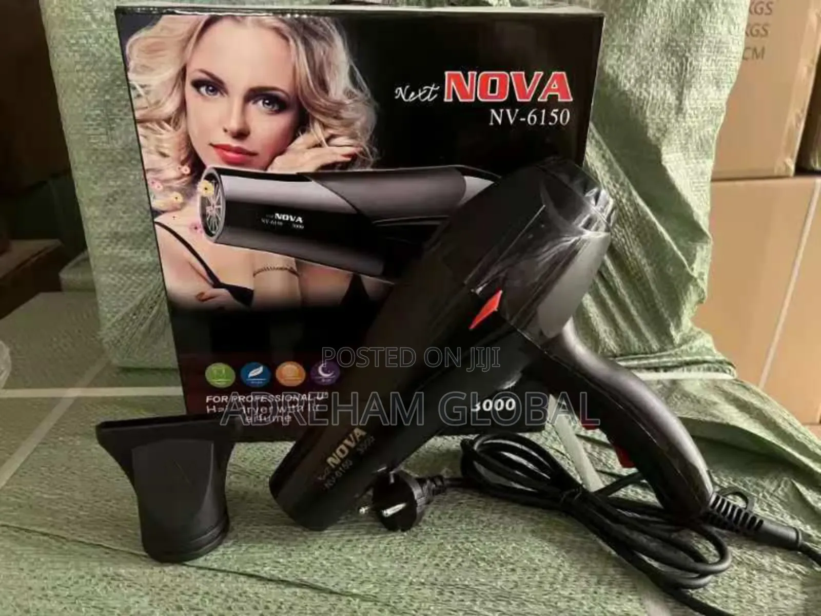 3000 Watts New Nova Hair Dryer With Led Light
