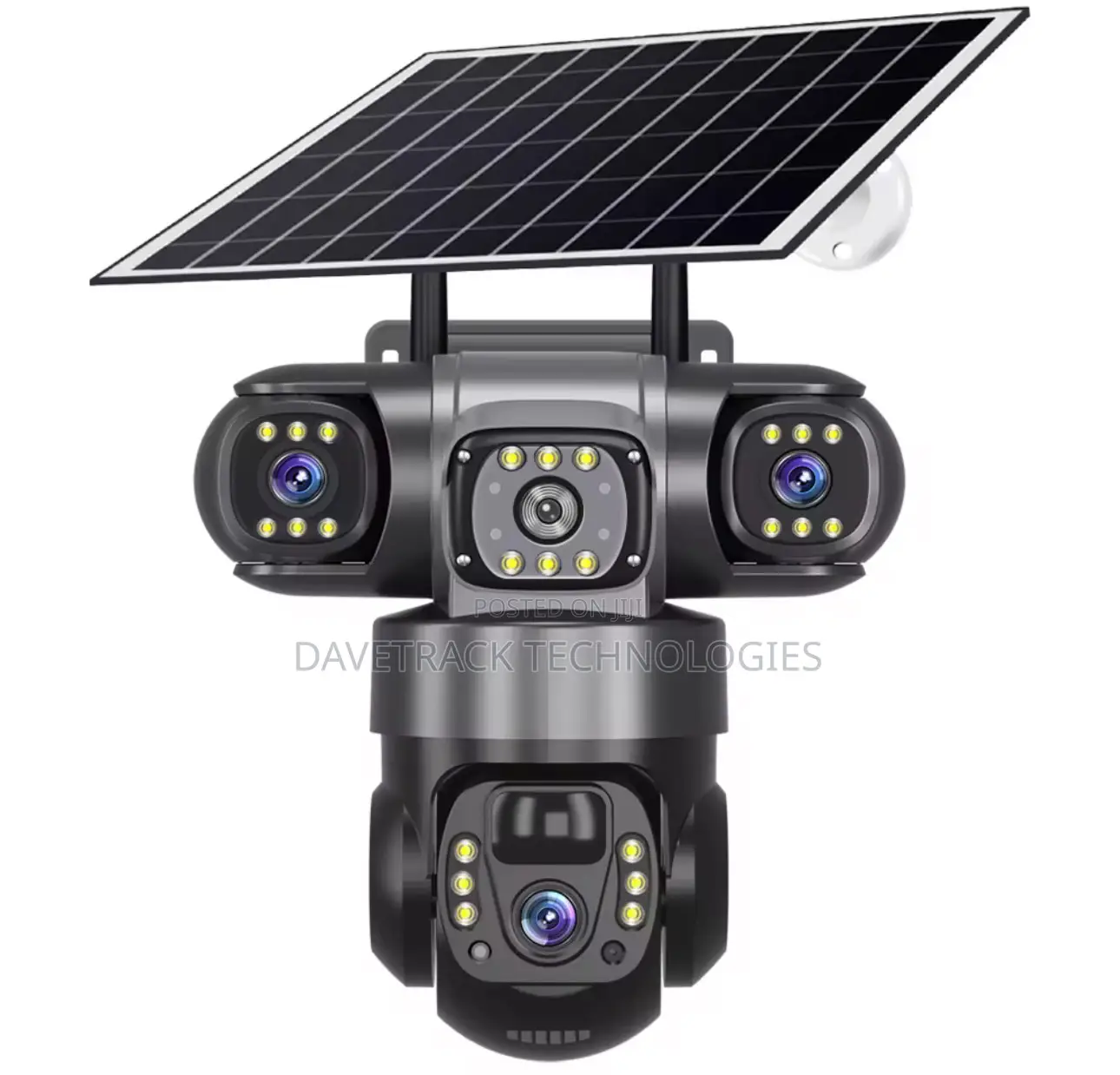 V380 Pro 3 Lens 4g Solar Camera 8mp