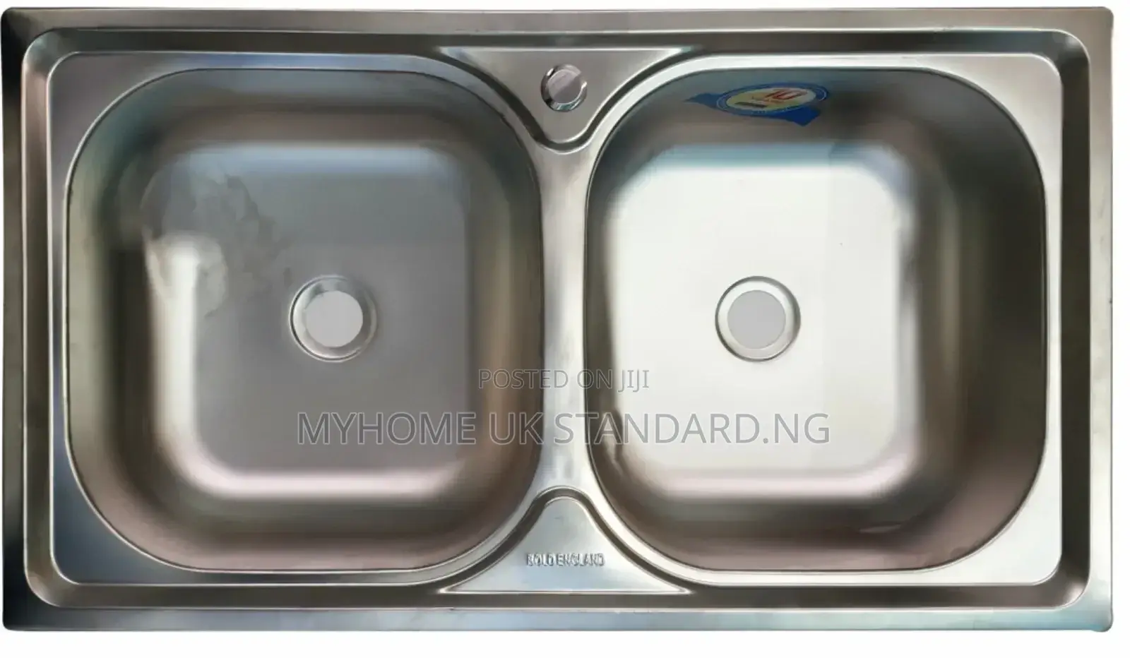 Bold England Stainless Steel Double Bowl Kitchen Sink