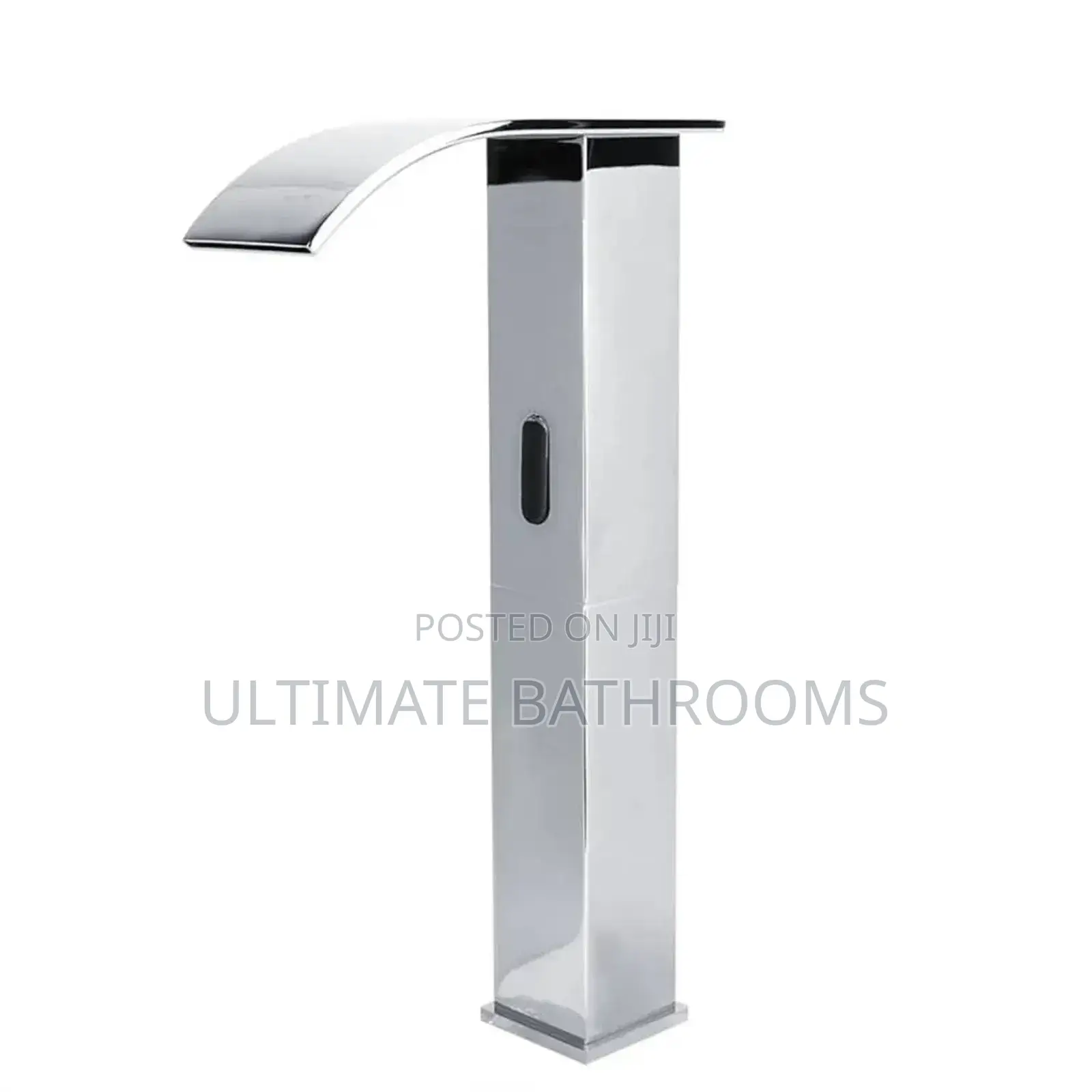 Long Chrome Fountain Sensor Tap