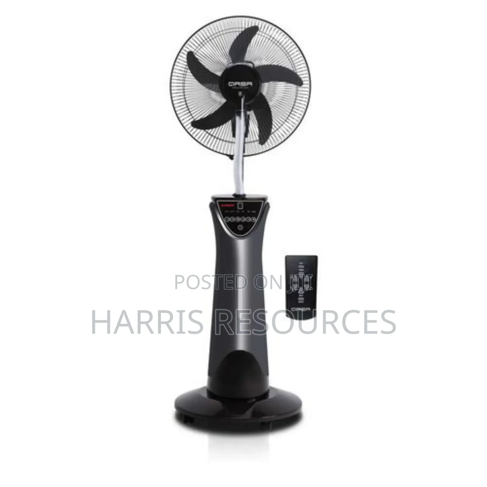 Qasa Rechargeable Mist Standing Fan 16 Inches