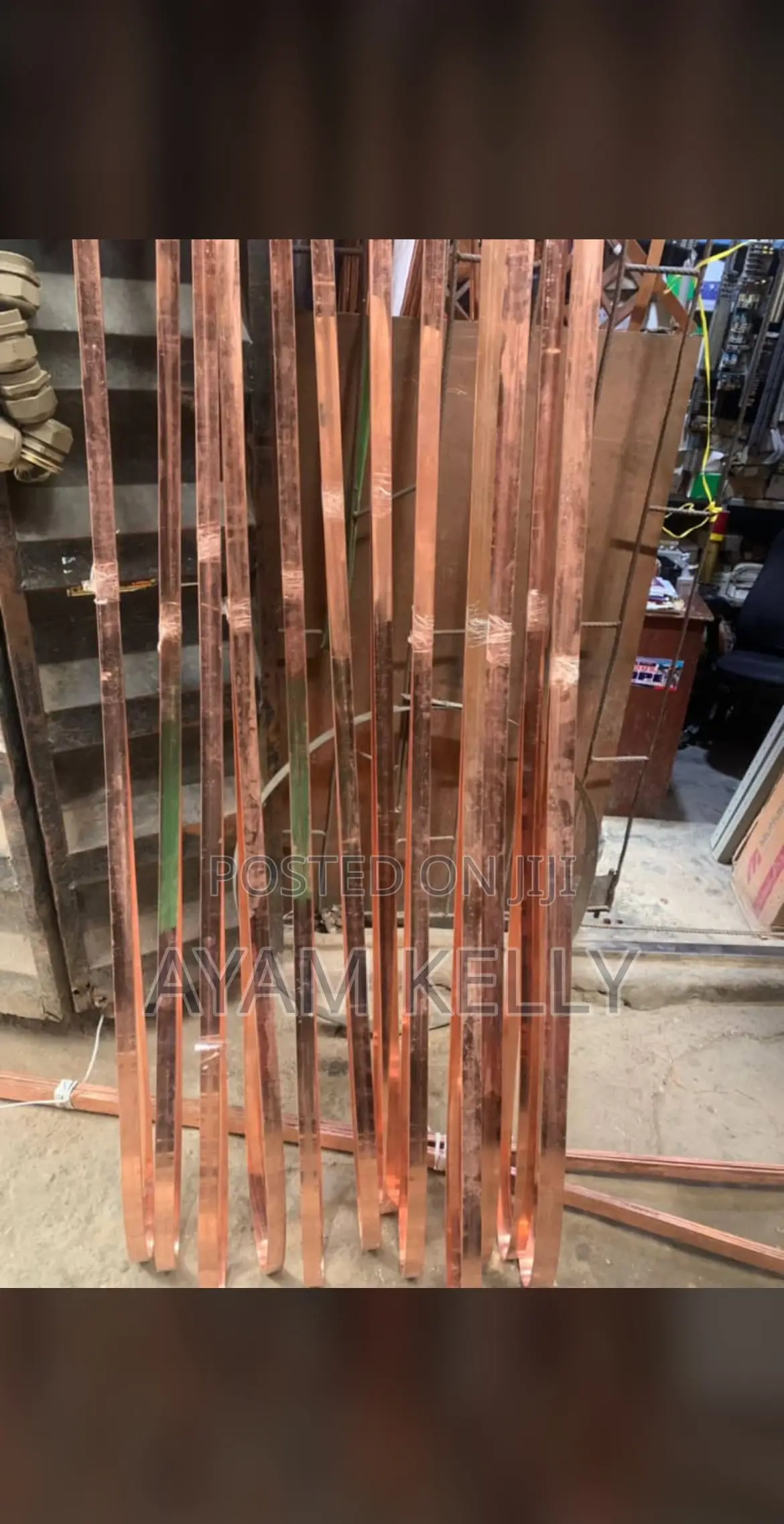 Copper Bar 25x5mm Bar
