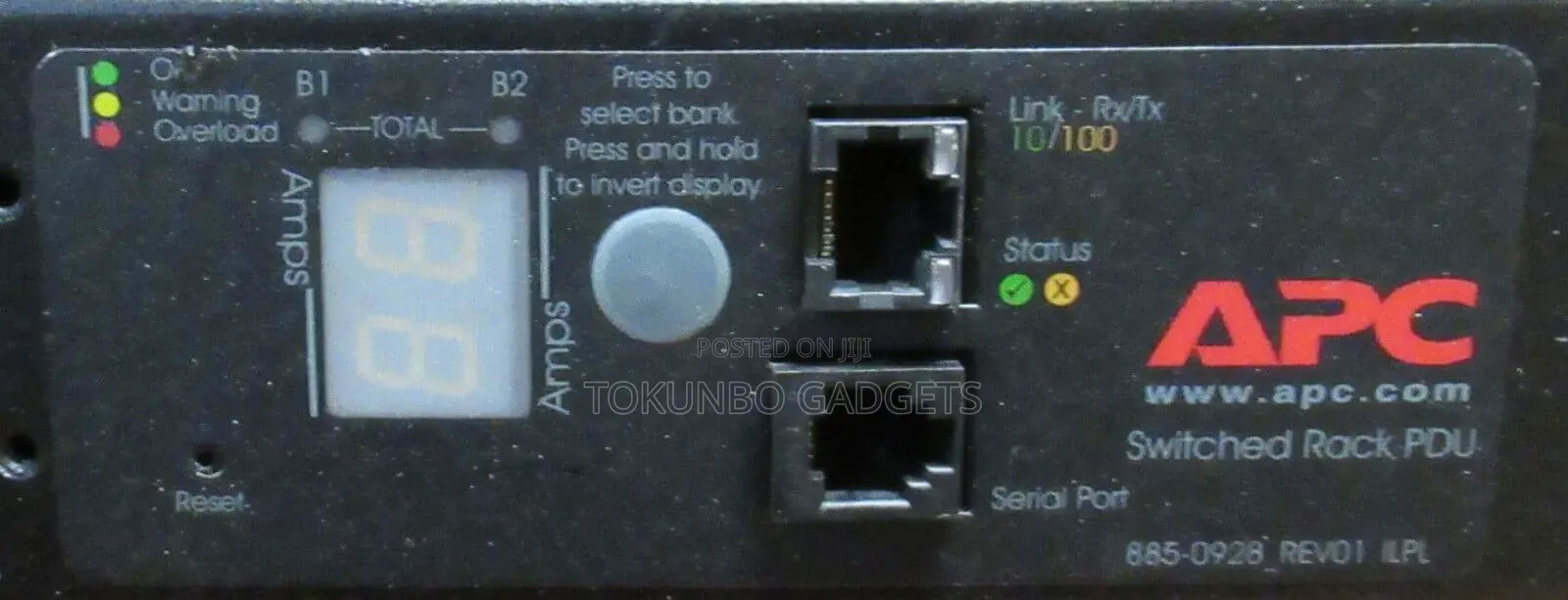Apc Ap7853 20xc13 4xc19 Zerou Metered Rack Pdu 32a