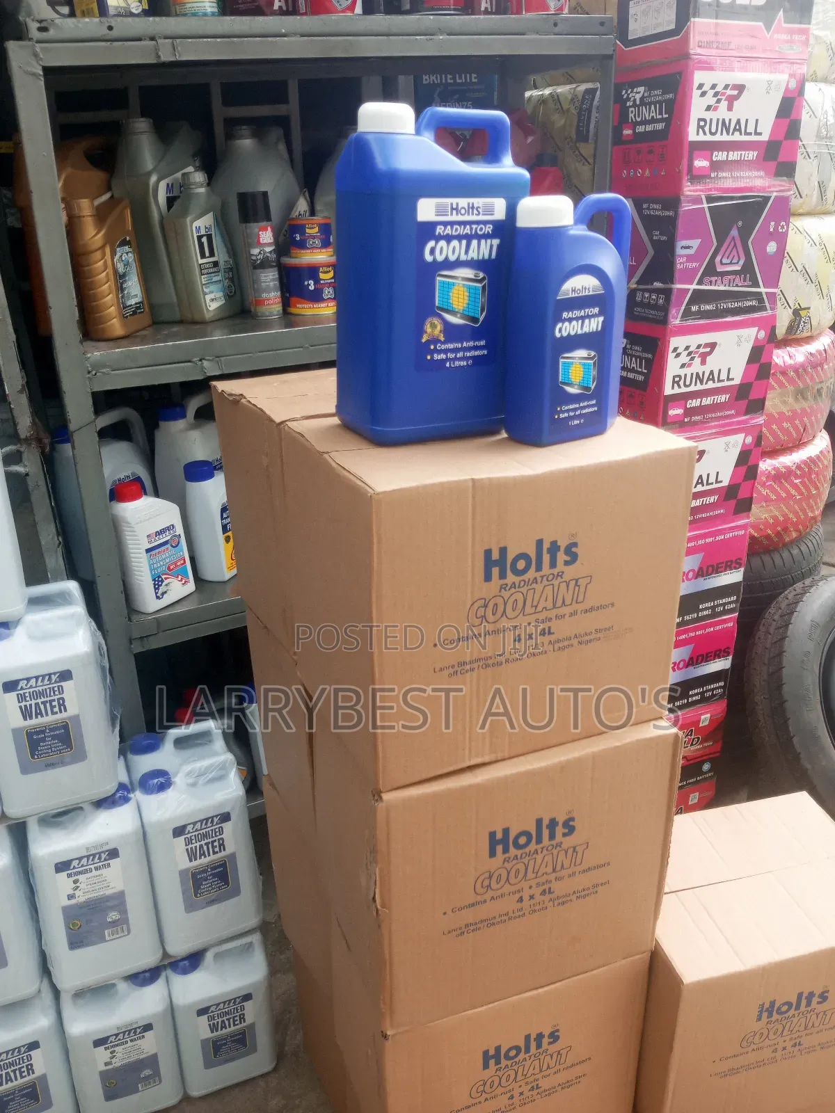 Holts Radiator Coolant Green 4l
