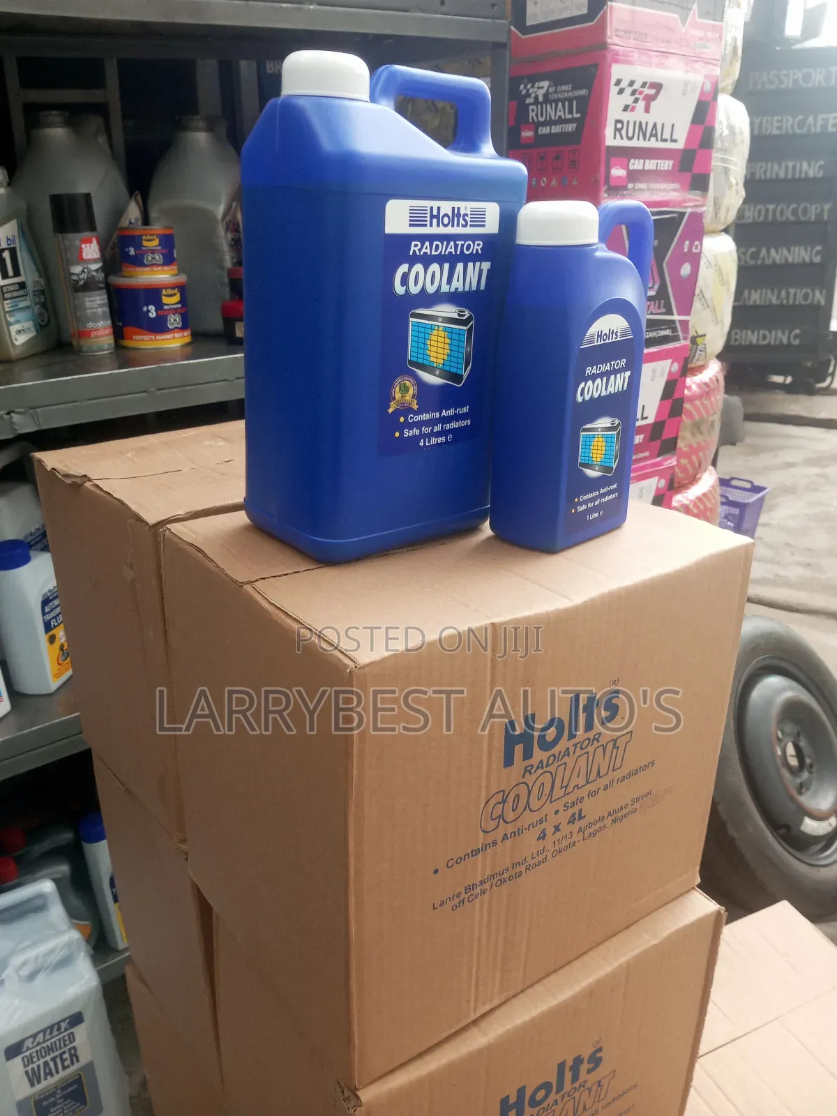 Holts Radiator Coolant Green 4l