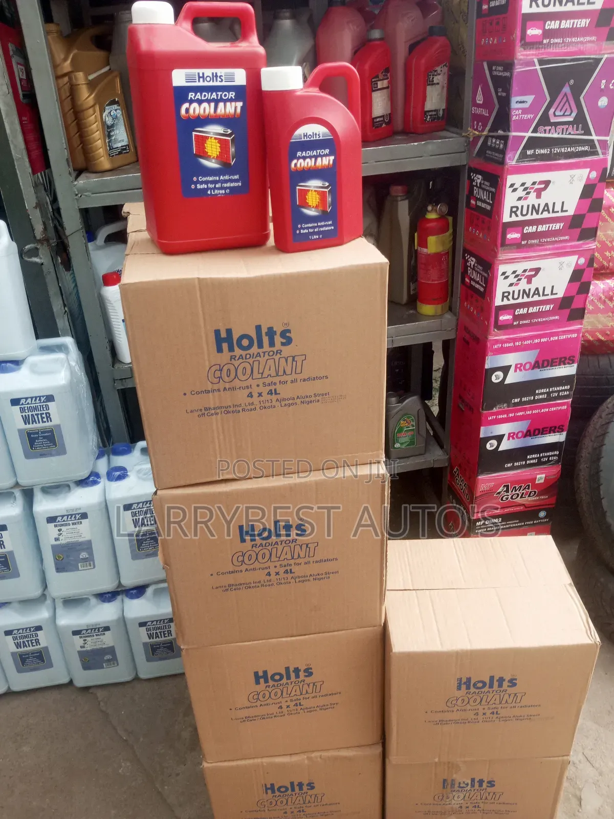 Holts Radiator Coolant Red 4lts