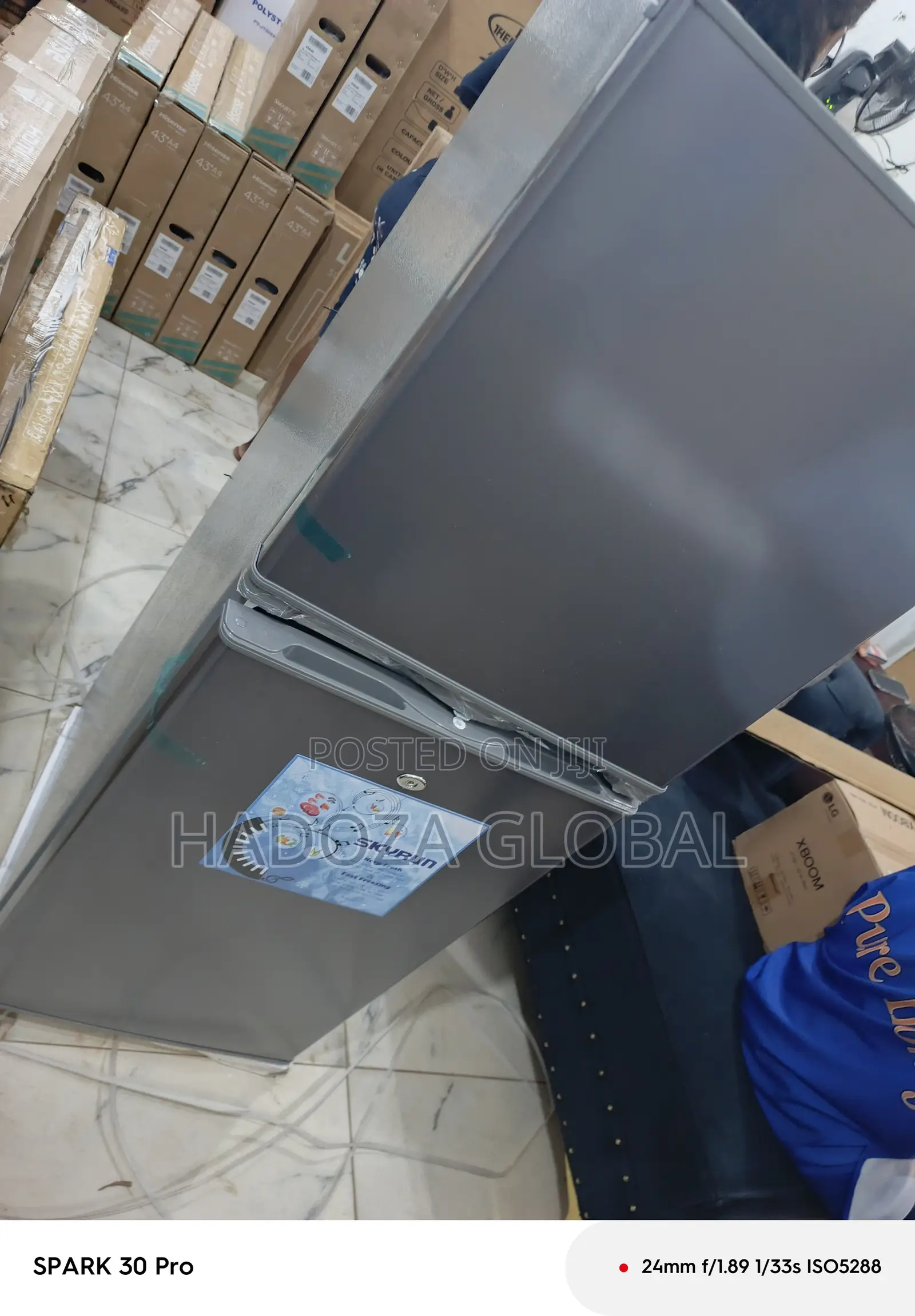 195 L Refrigerator - Dual Doors - Skyrun Brand