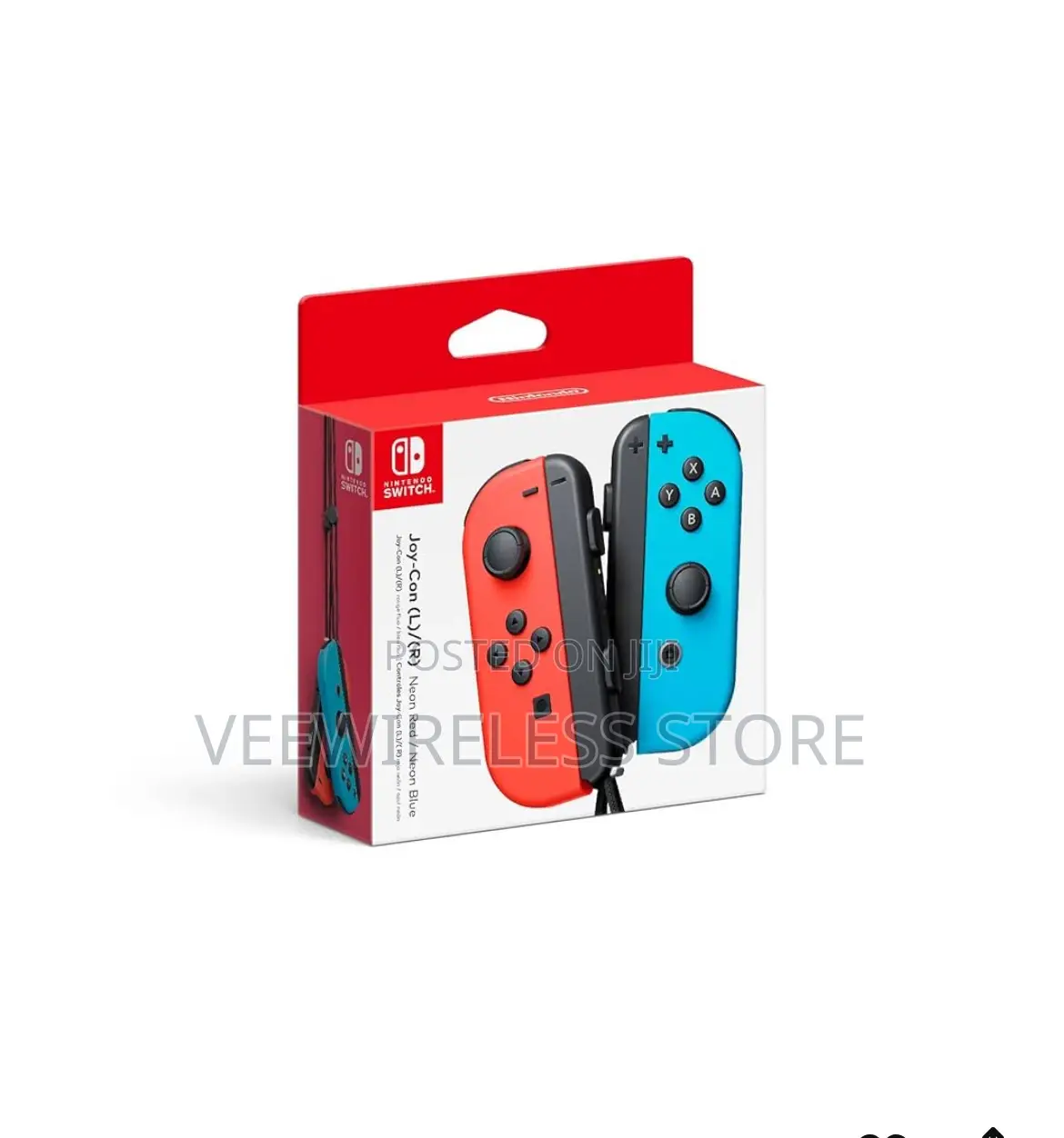 Nintendo Joy-Con (L/R) - Neon Red/Neon Blue
