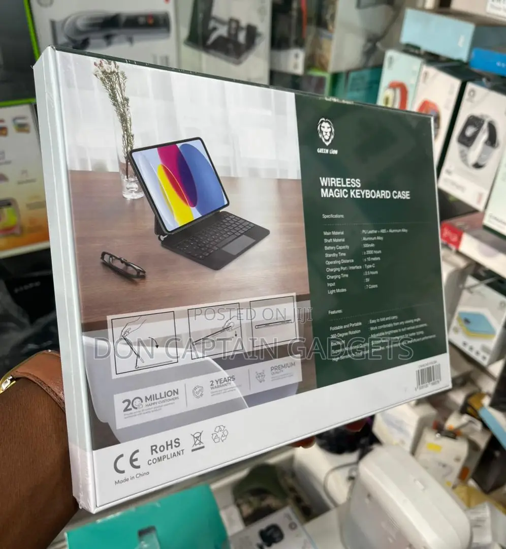 Green Lion Magic Keyboard for A16 iPad 11th Gen 11"