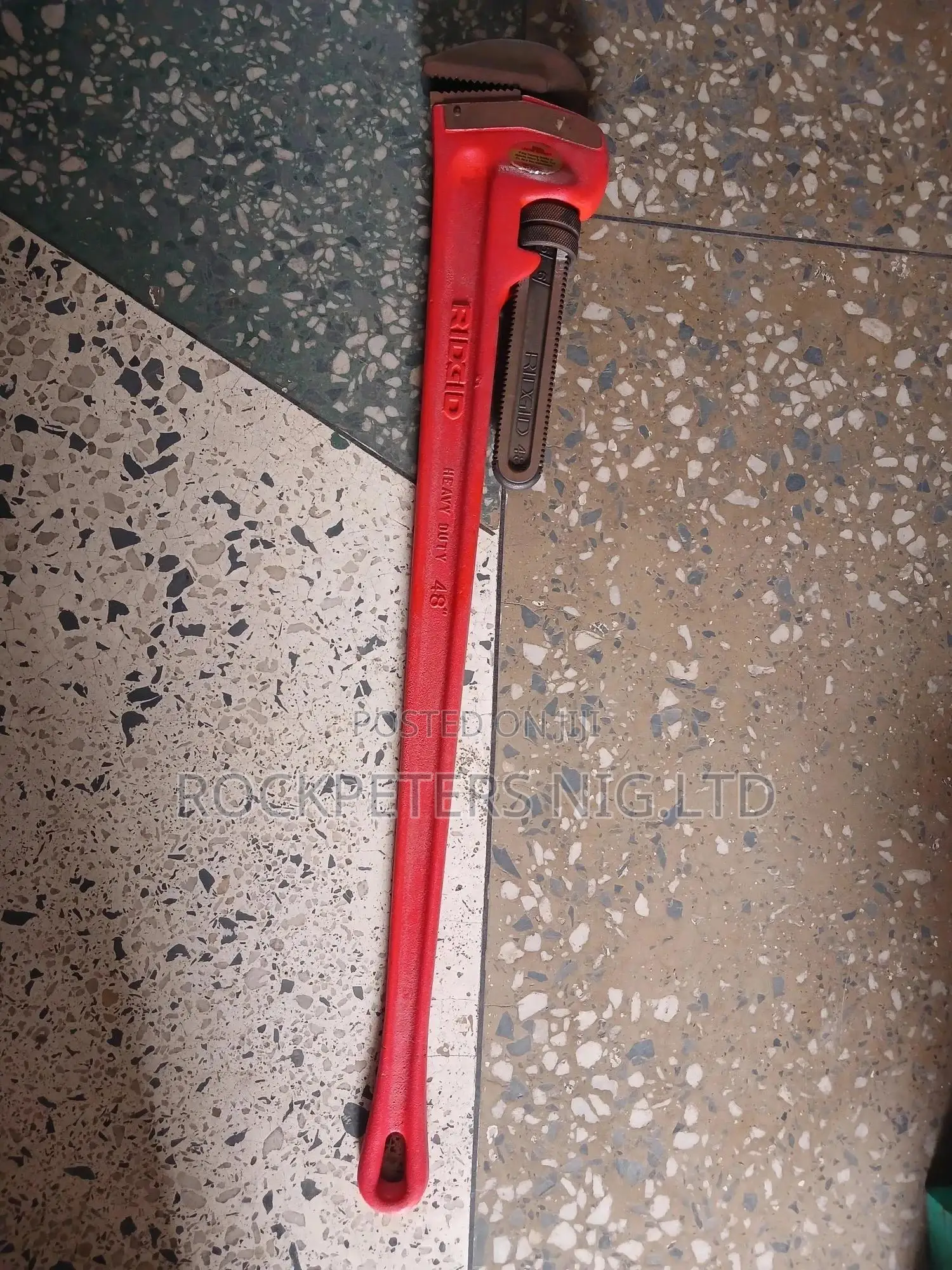 Ridgid 31040 1200mm/48′′ Heavy Duty Pipe Wrench