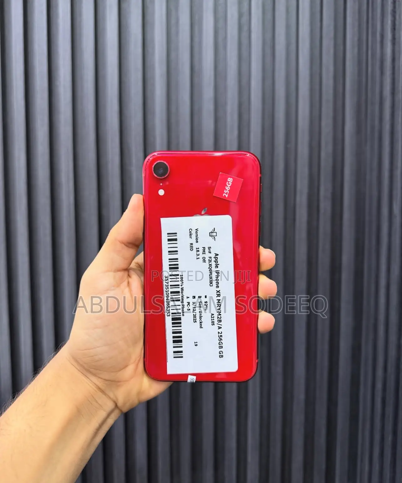 Apple iPhone XR 256 GB Red