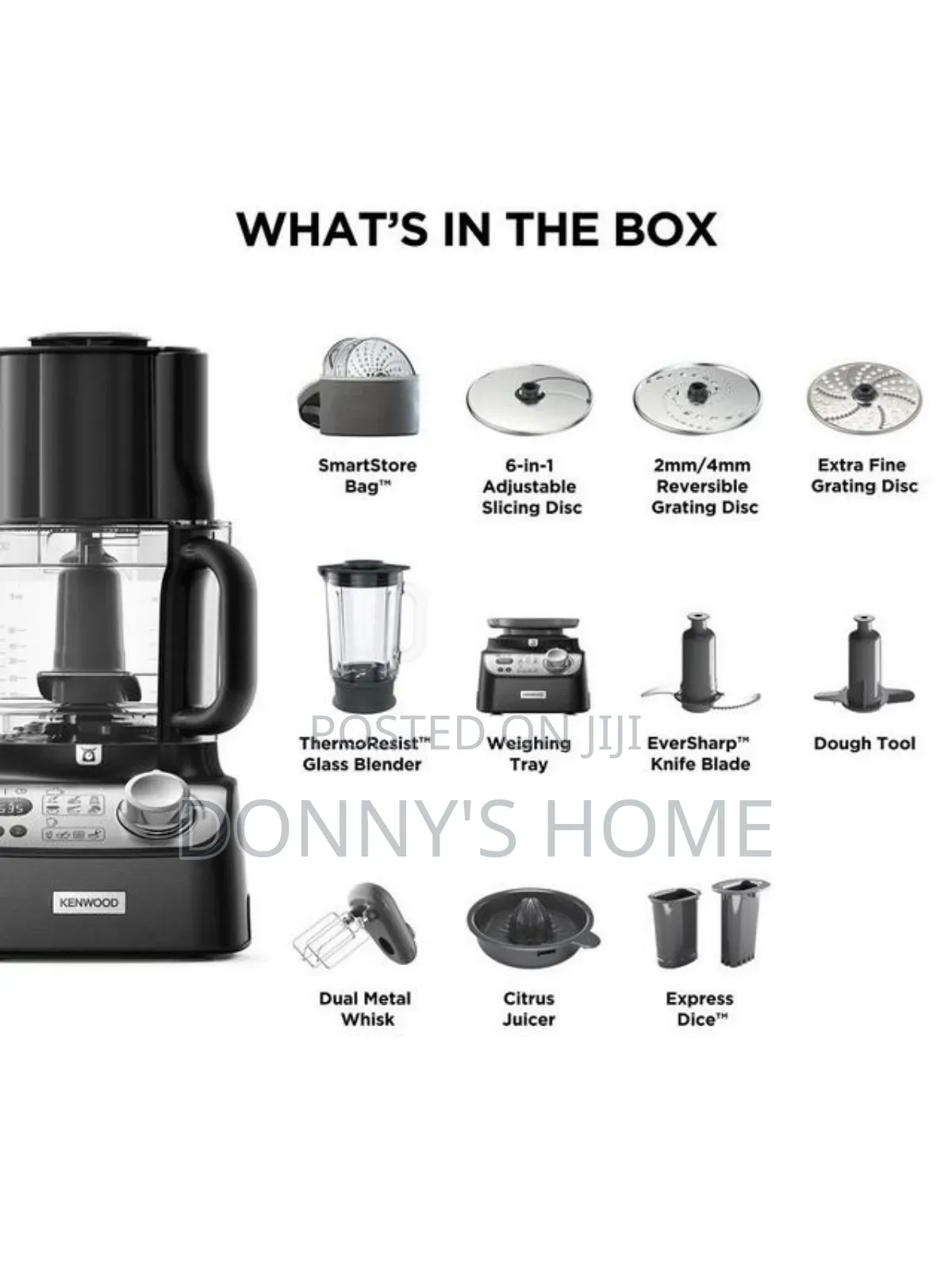 Kenwood Multipro Xl Weigh+ (Fdm72.910bk)1000w