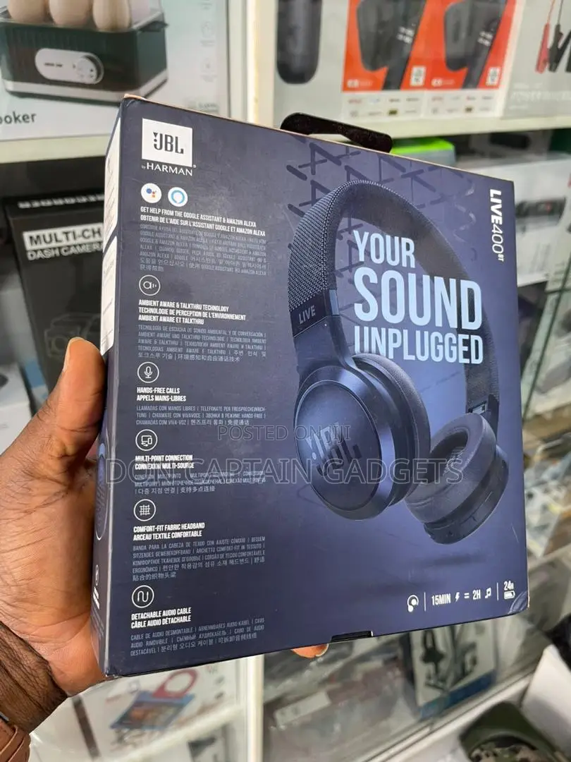 JBL Live 400bt Headphone