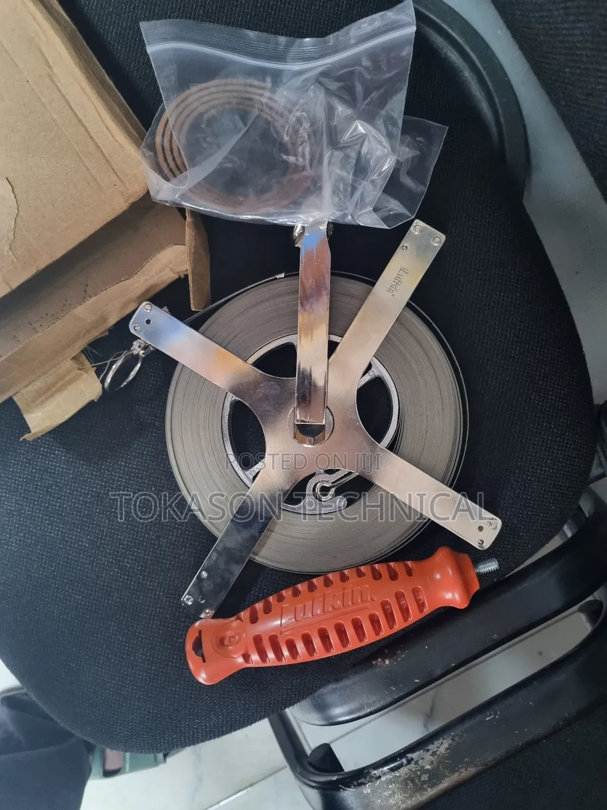 Lufkin C2276dn Derrick Chrome Clad Tape Measure.