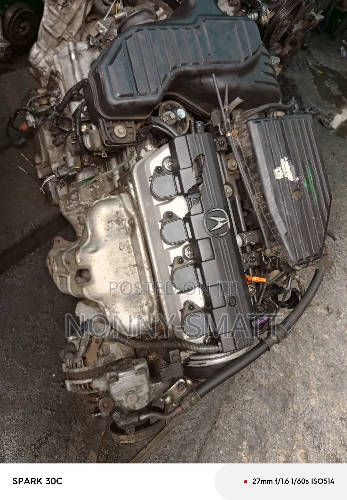 Complete Engine for Honda Civic 2000 Model 4 Plug